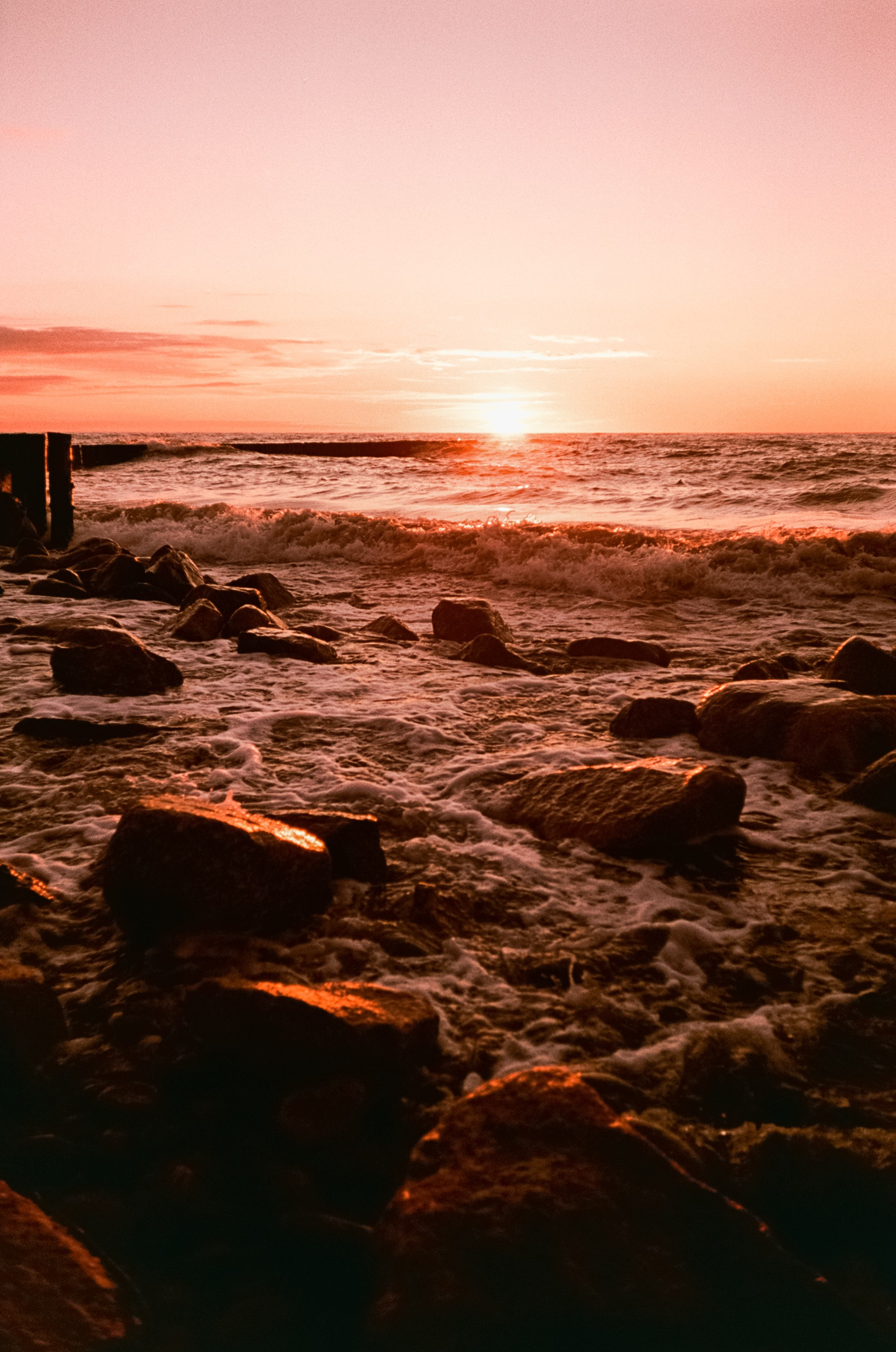 Закат в Калининграде на Aeronega 100 (Kodak Aerocolor IV) / Ricoh MF-1