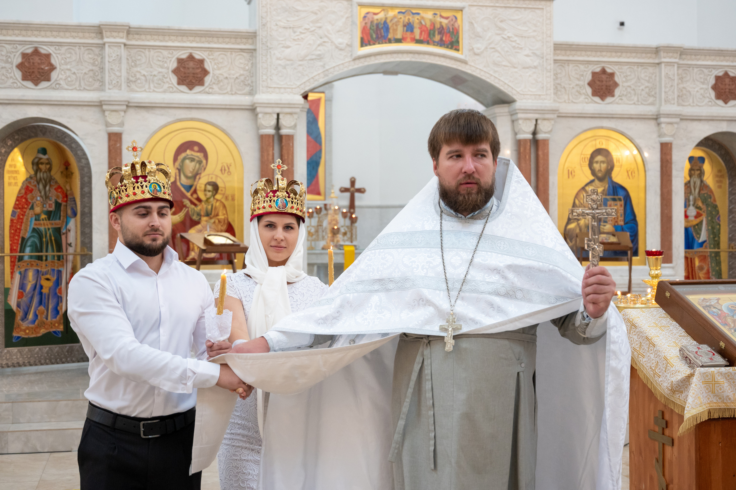 Венчание Игоря и Юлии. Свадебный и семейный Фотограф в Москве Александр Березин