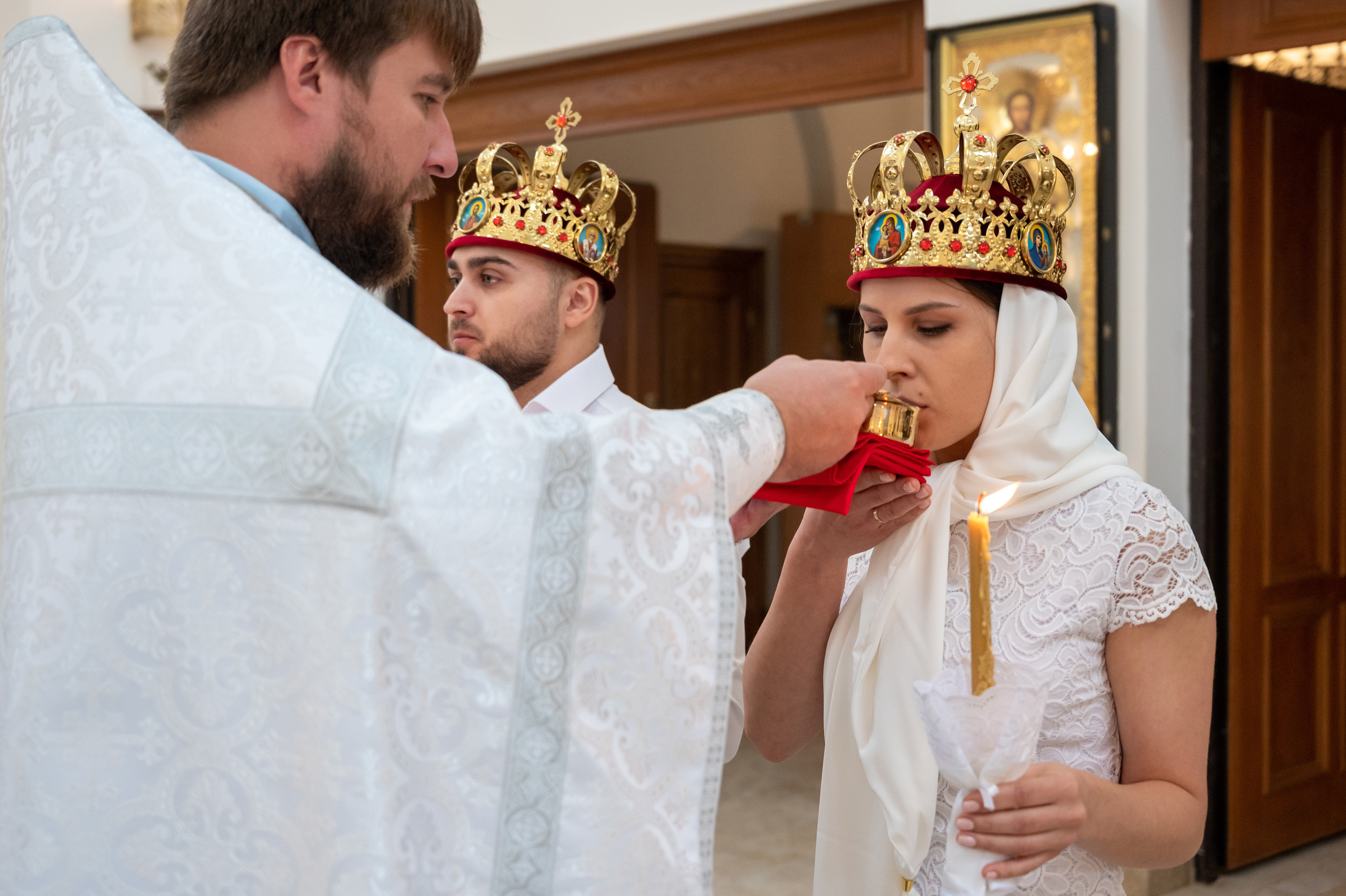 Венчание Игоря и Юлии. Свадебный и семейный Фотограф в Москве Александр Березин