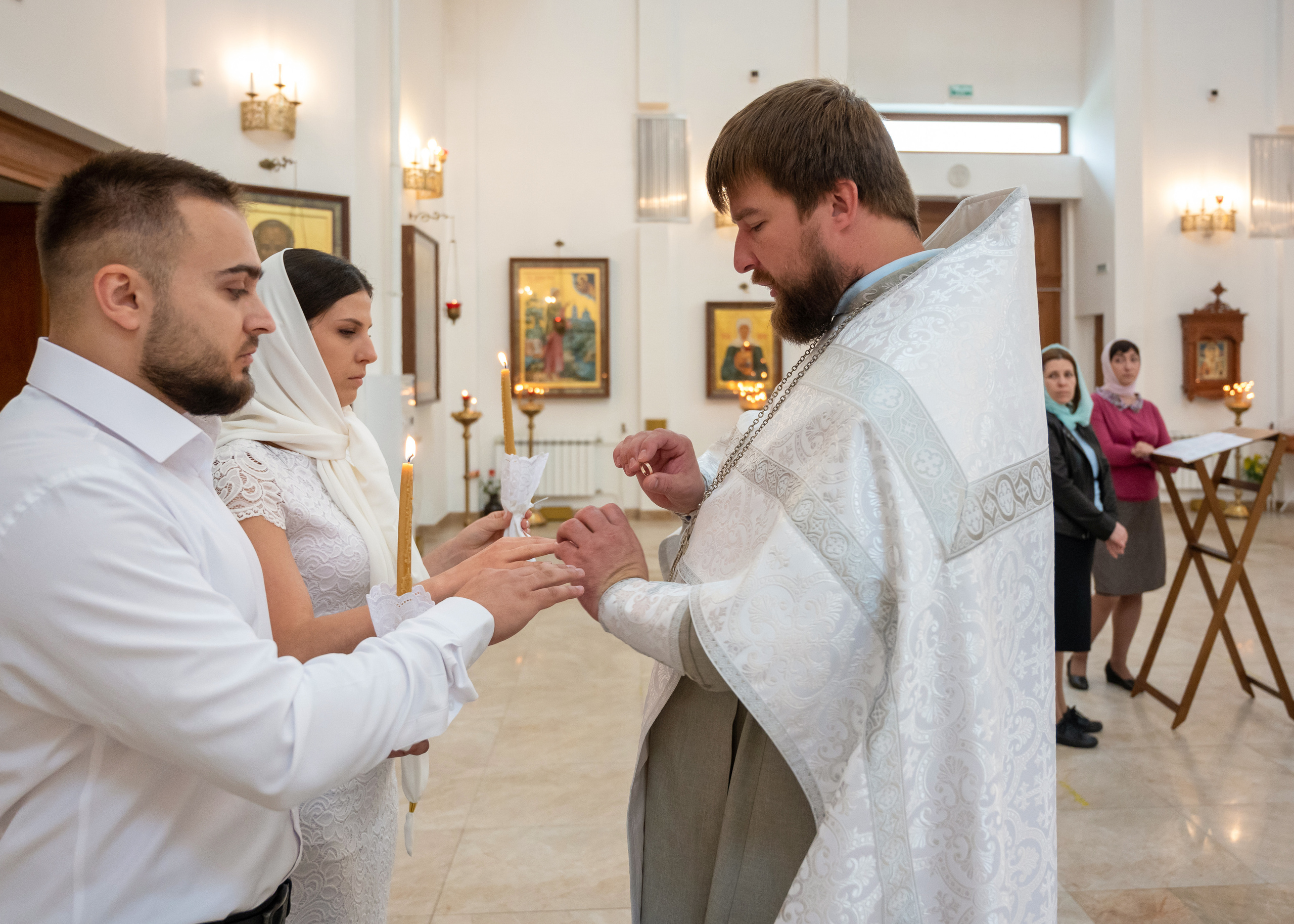 Венчание Игоря и Юлии. Свадебный и семейный Фотограф в Москве Александр Березин