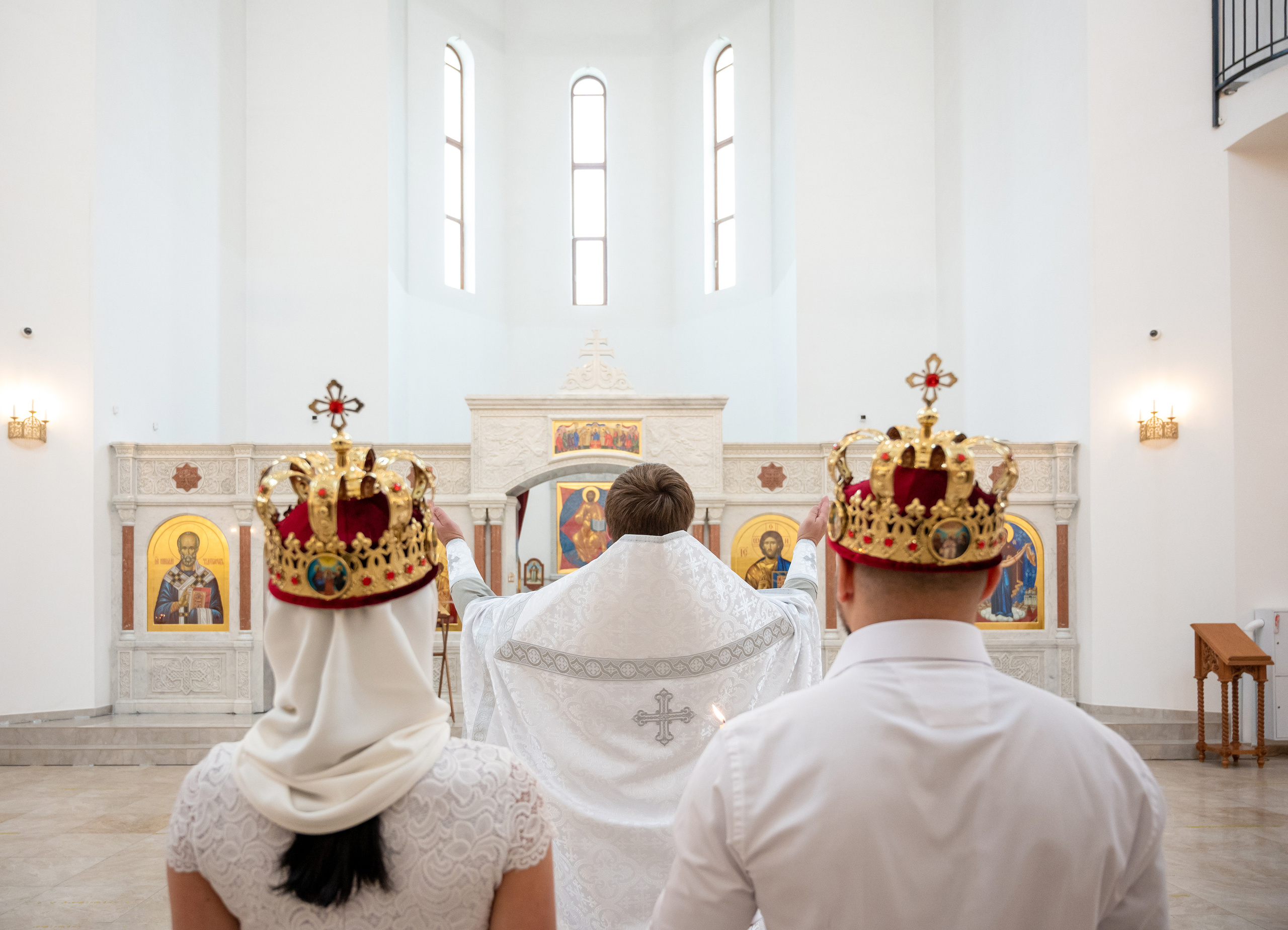 Венчание Игоря и Юлии. Свадебный и семейный Фотограф в Москве Александр Березин