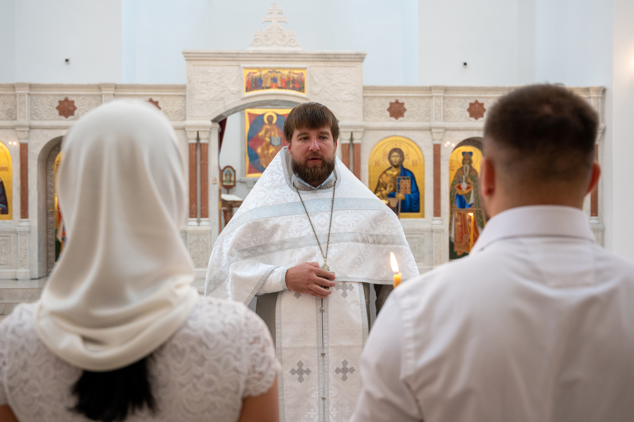 Венчание Игоря и Юлии. Свадебный и семейный Фотограф в Москве Александр Березин