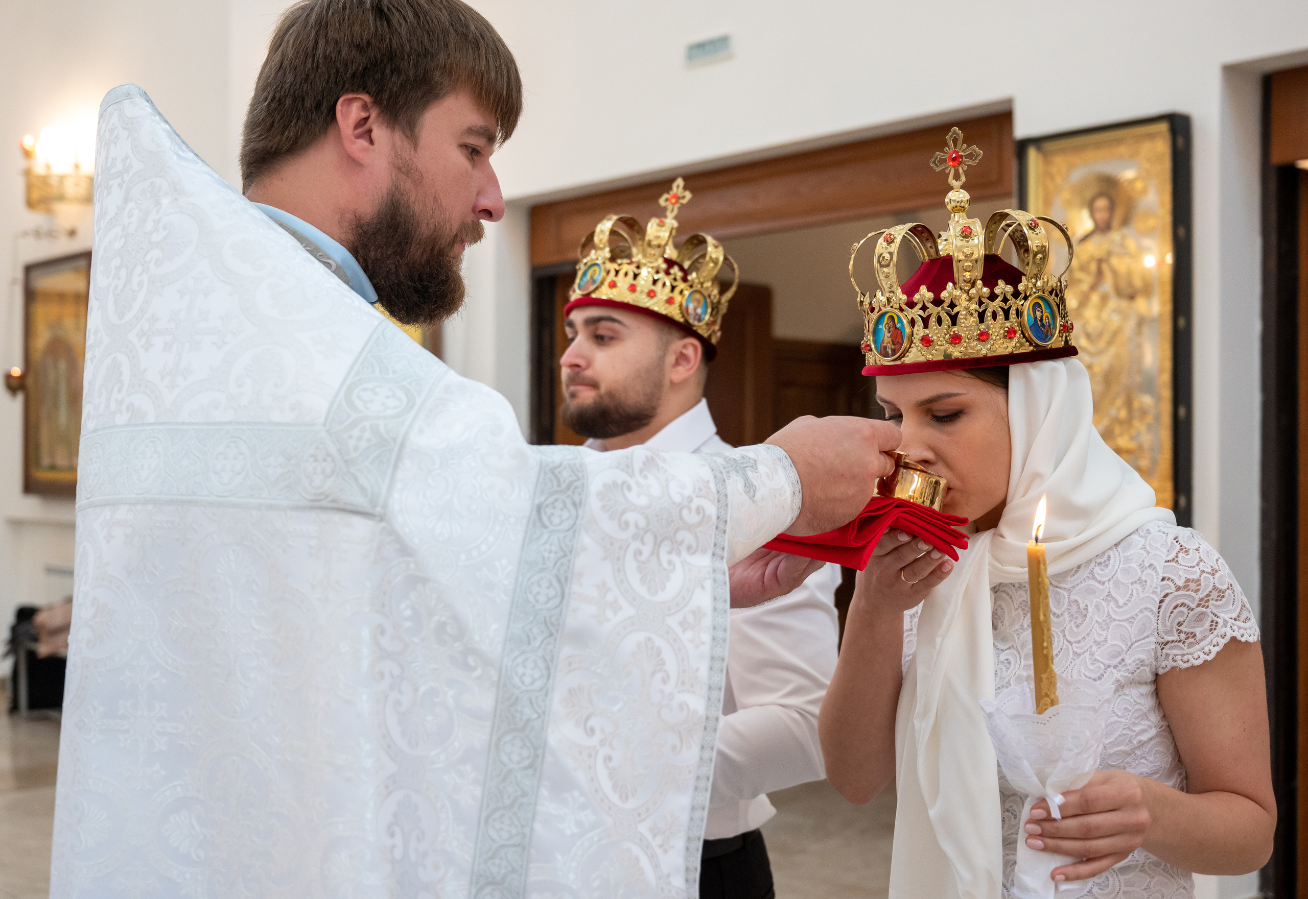 Венчание Игоря и Юлии. Свадебный и семейный Фотограф в Москве Александр Березин