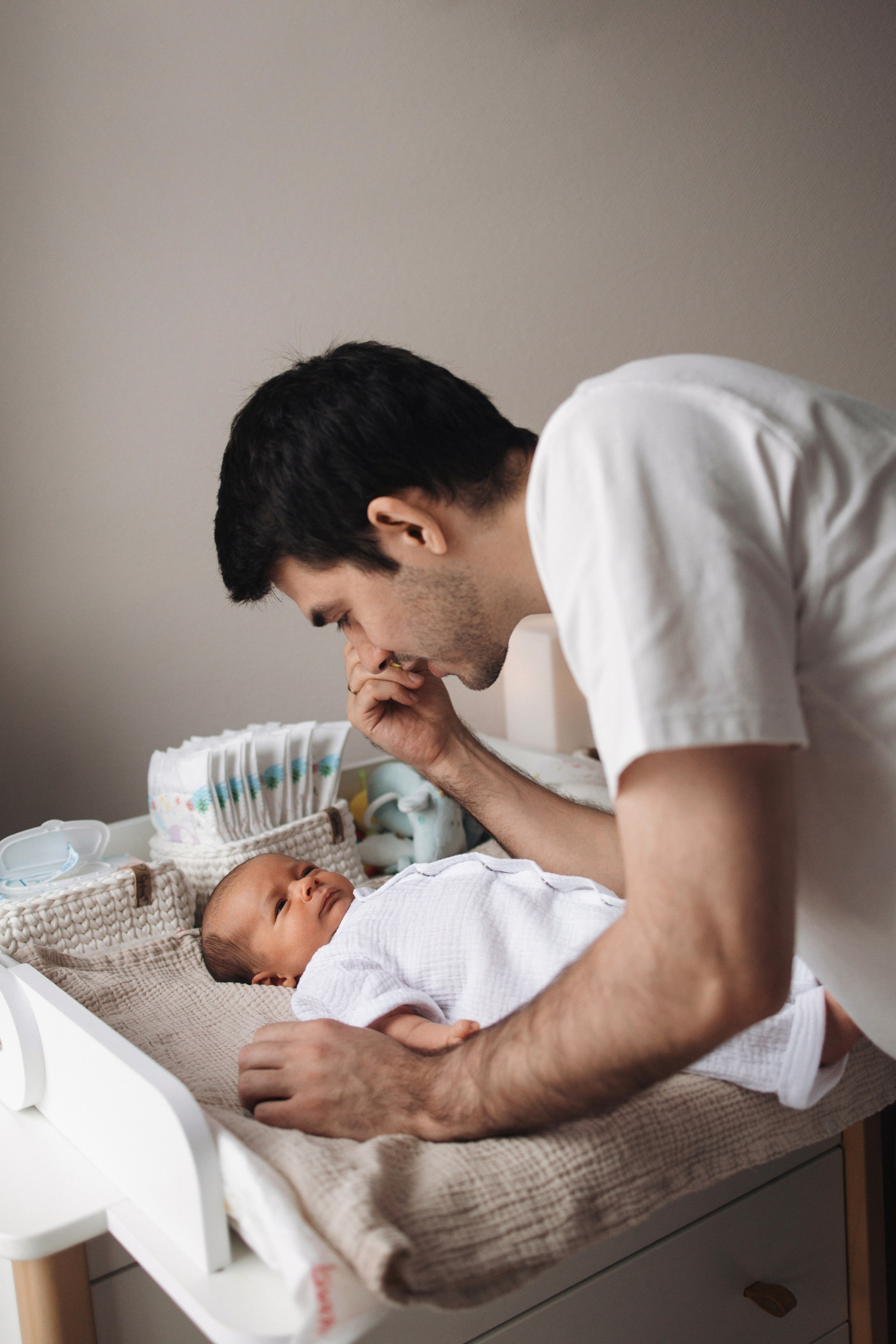 Диана, Рустам, Дамир, домашняя newborn. Семейный фотограф в Москве Марина Петра