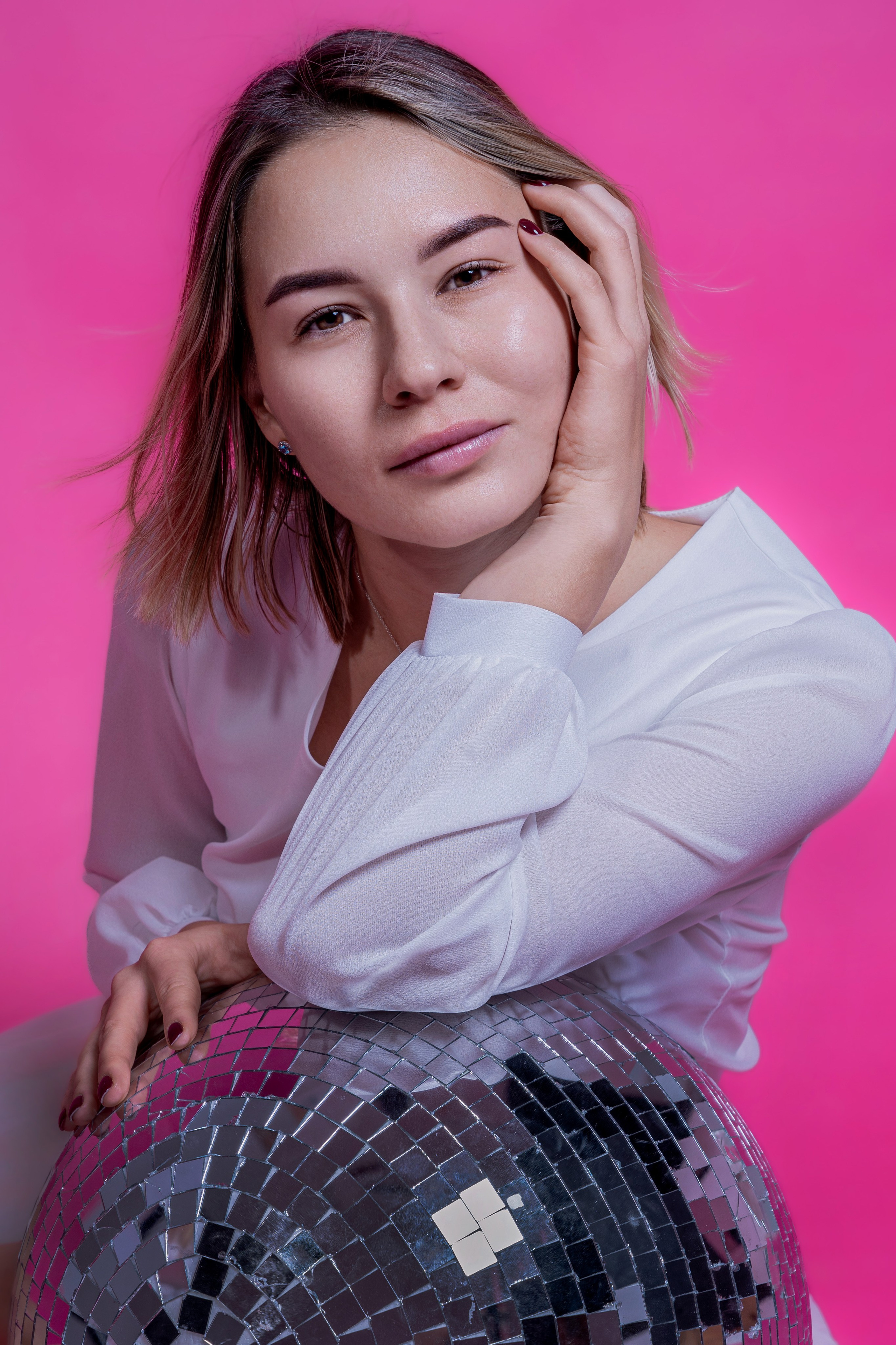 Студия, Цветные фоны. Профессиональный фотограф Ковалева Олеся