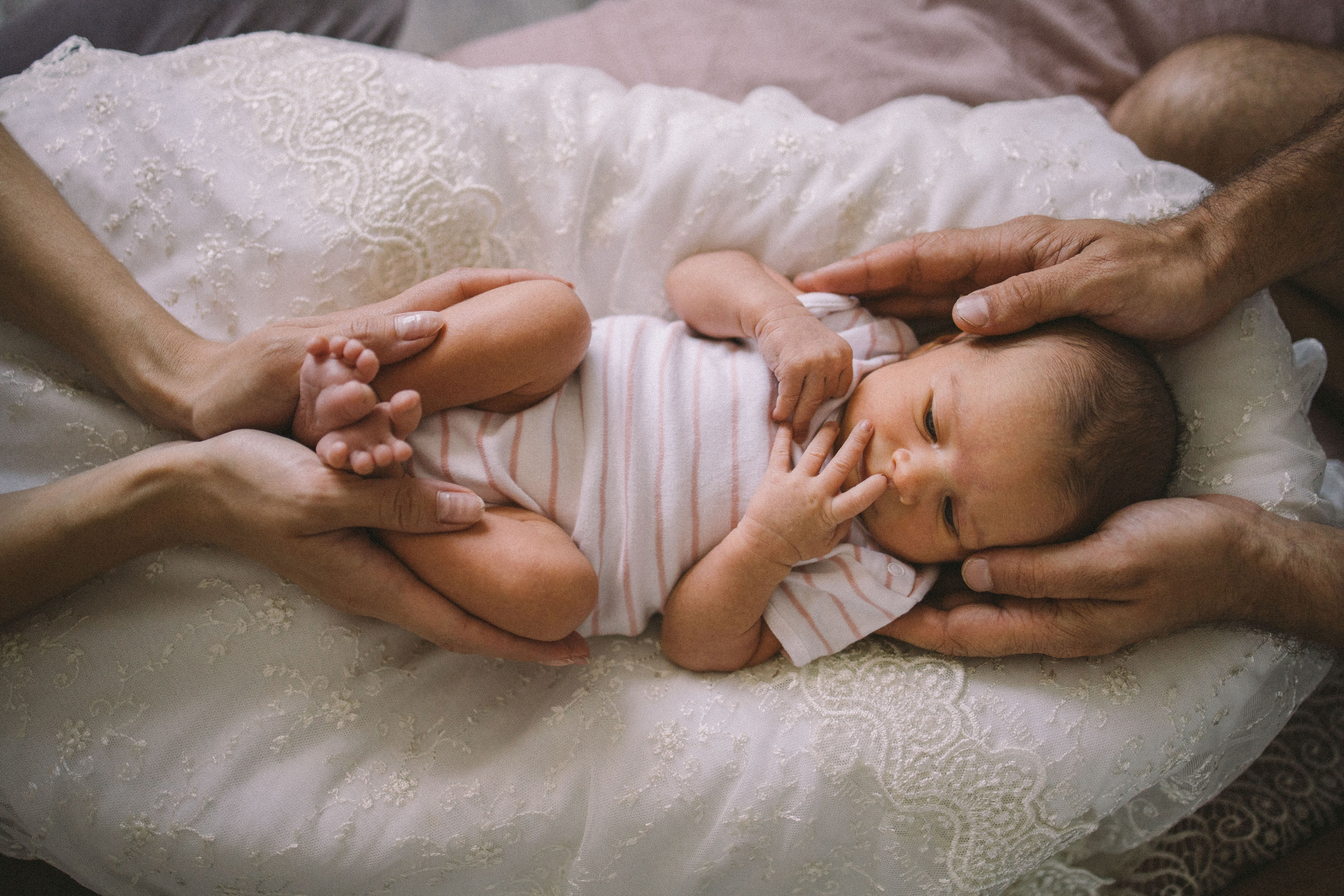 Настюша родилась. Семейный фотограф Елена Баган Волгоград