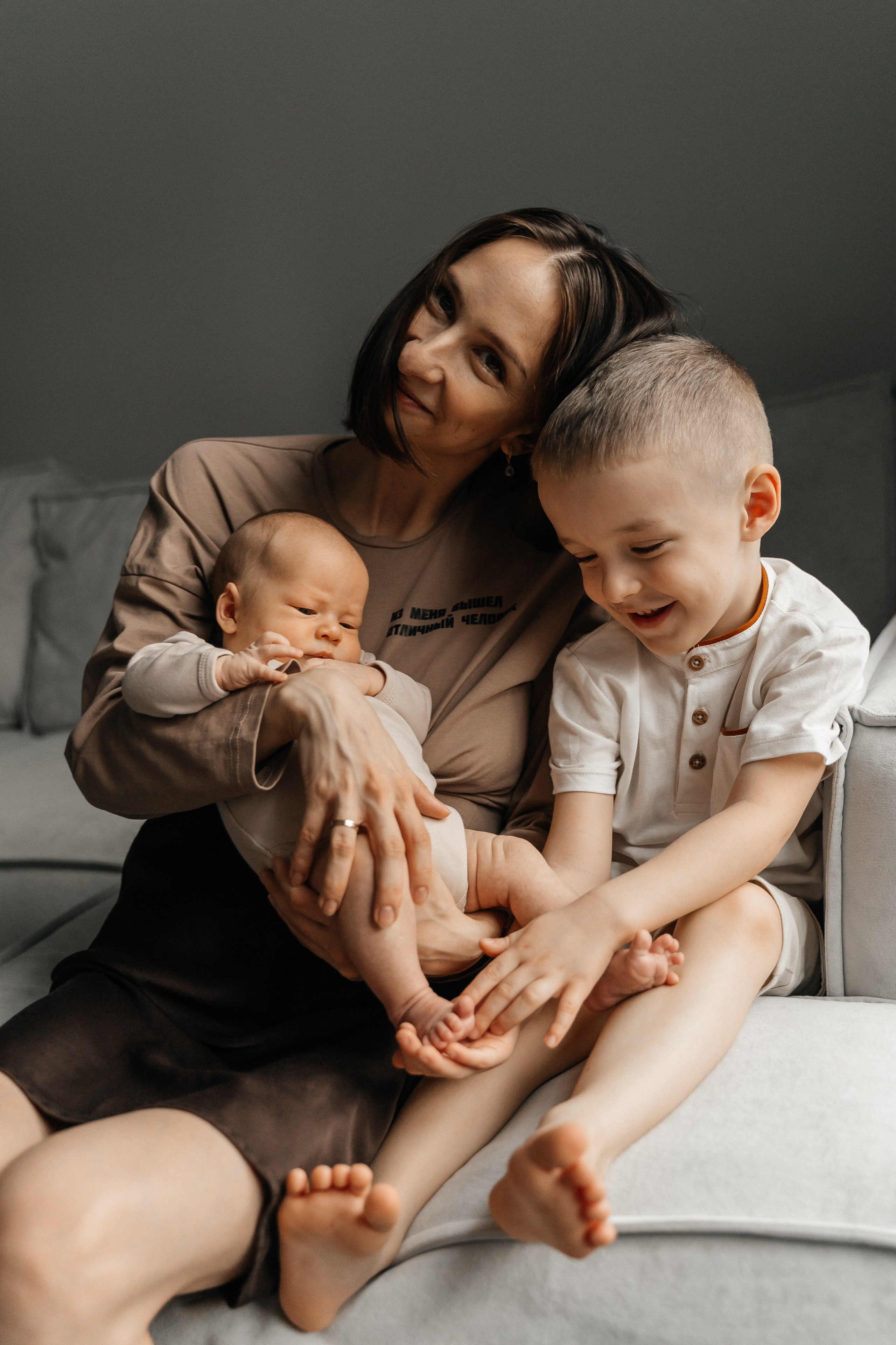 Вова, Маша, Юра и Стеёпа. Волик Мария