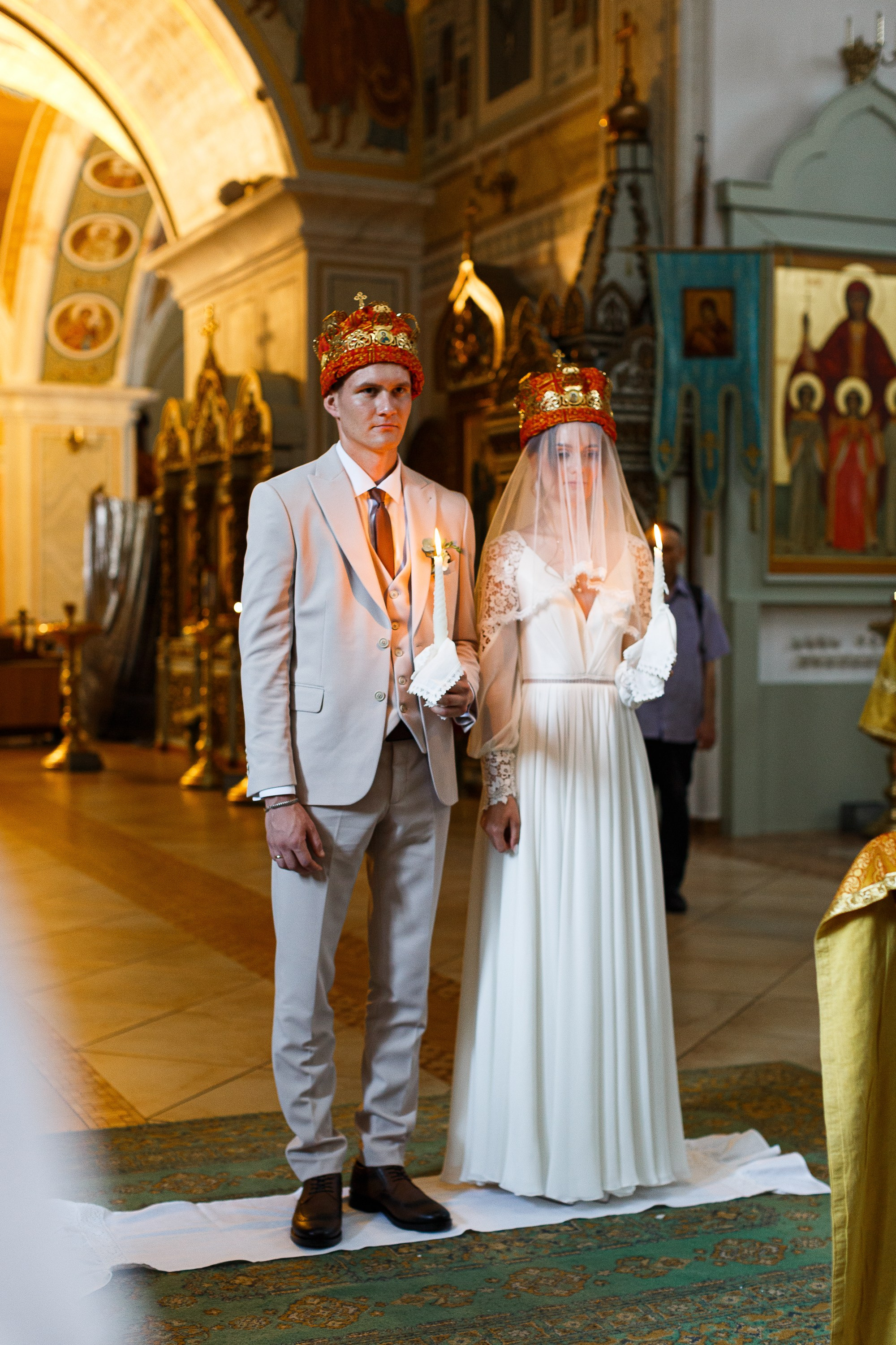 Венчание в храме Живоначальной Троицы на Шаболовке