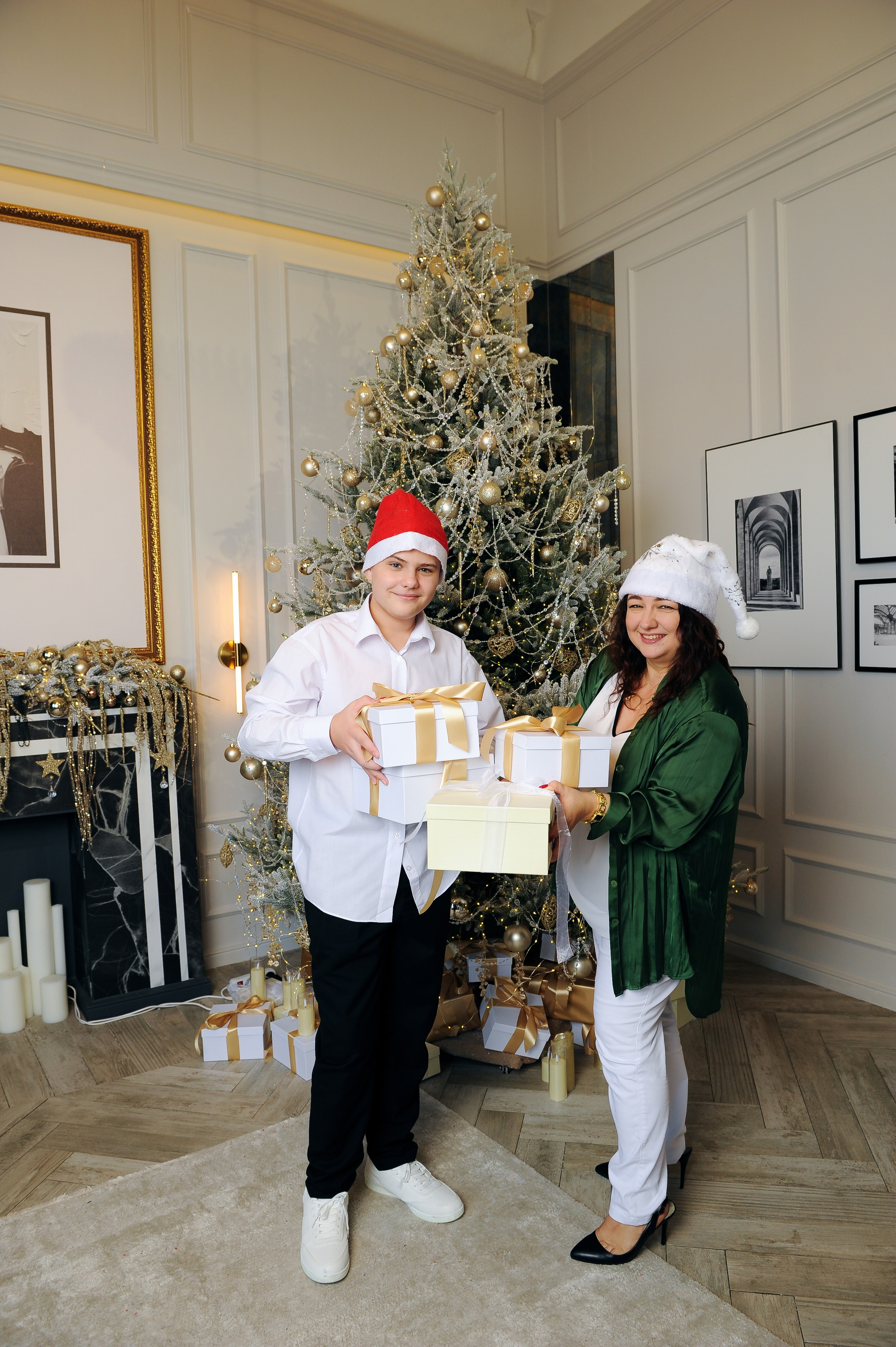 Школьная новогодняя фотосессия. Фотограф, визажист. Москва