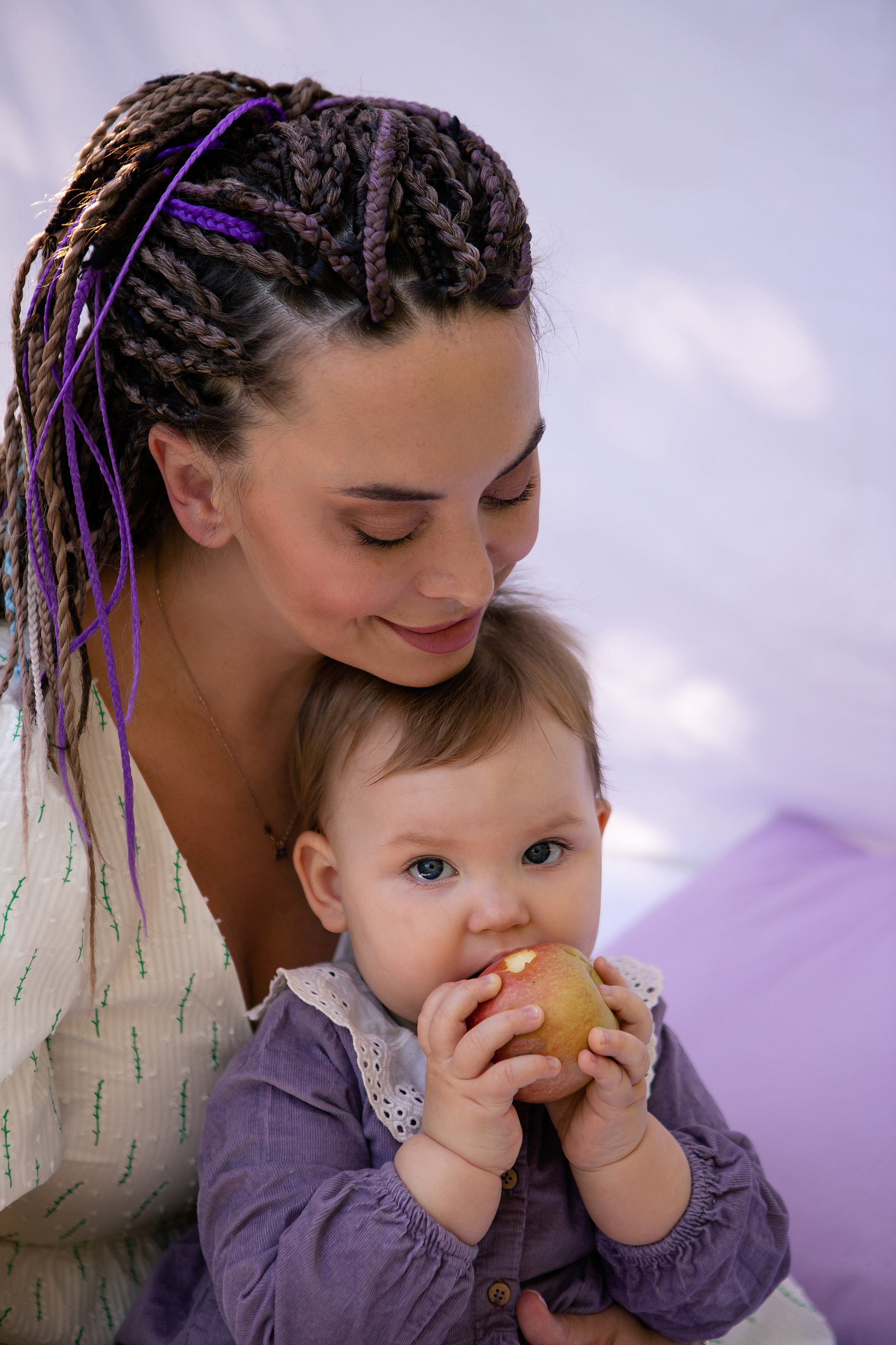 Цветочная история Натальи и ее дочки Луняши. Фотограф в Москве Серегина Екатерина