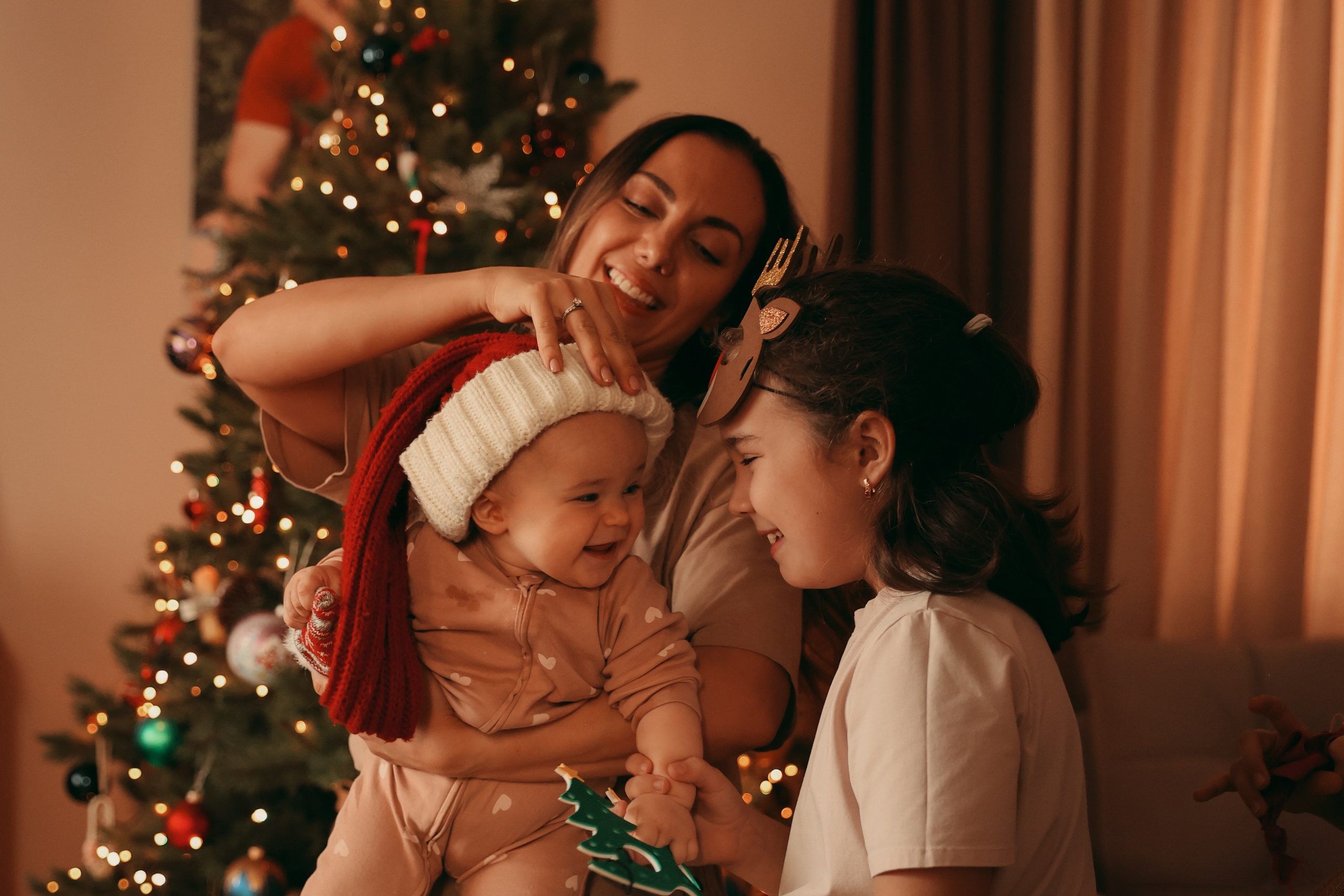 Новогоднее печенье всей семьей. Ваш семейный newborn и lifestyle фотограф в СПБ Наталья Журавлева