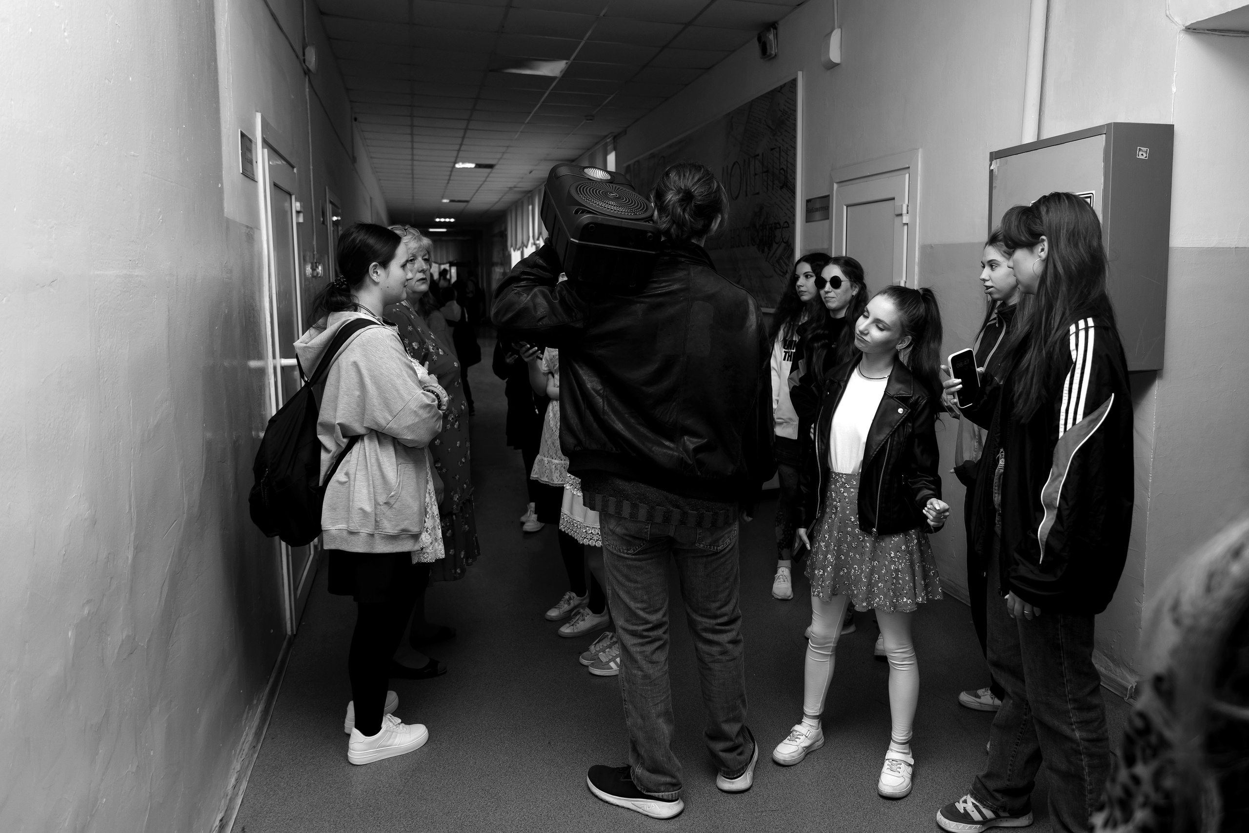 11 класс день не послушания в школе. Фотограф Любовь Корниенко, Примоский край