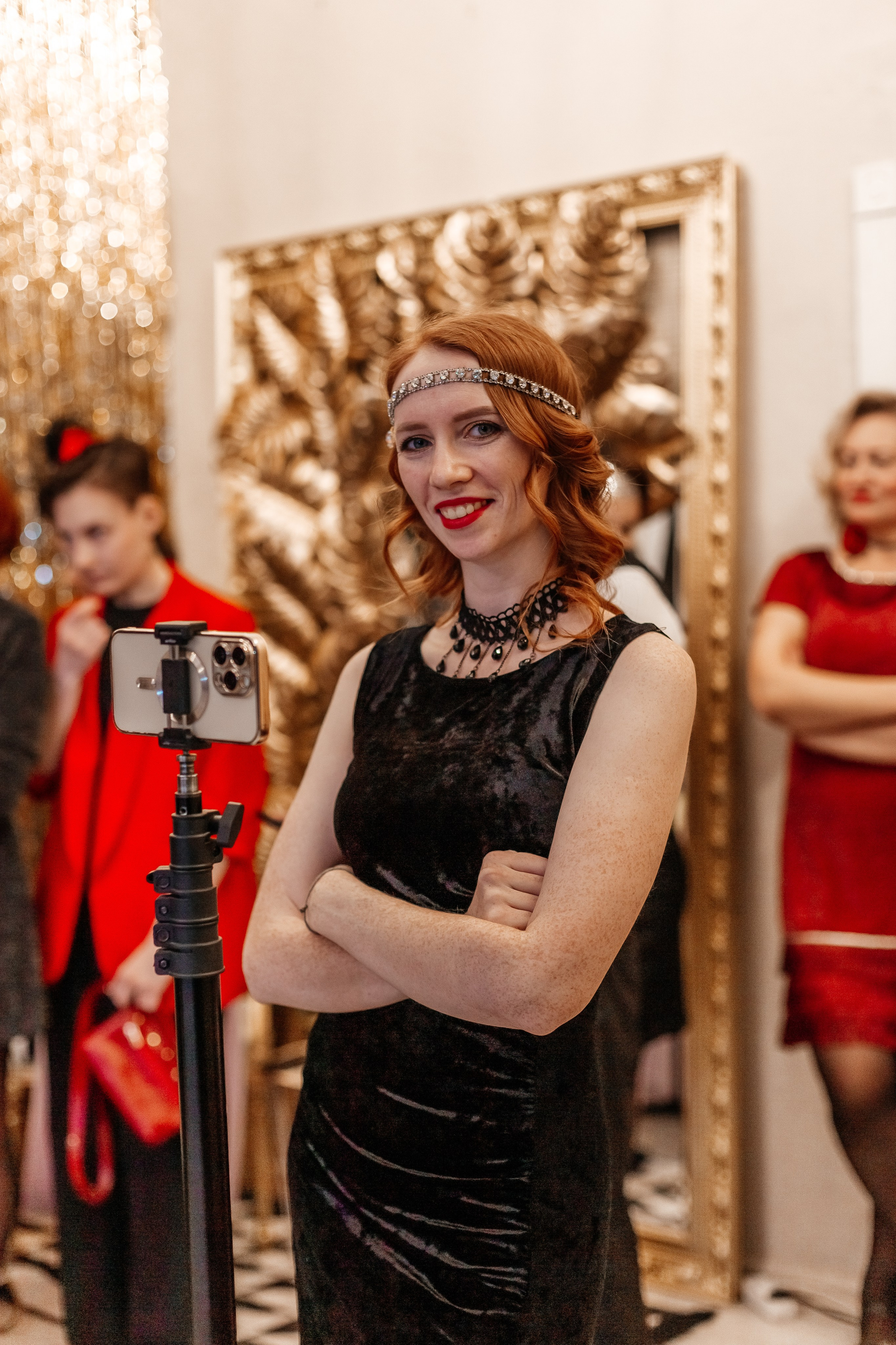 Новогодняя танцевальная хастл-вечеринка в стиле Гетсби. Фотограф Краснодар Марго Хелбен