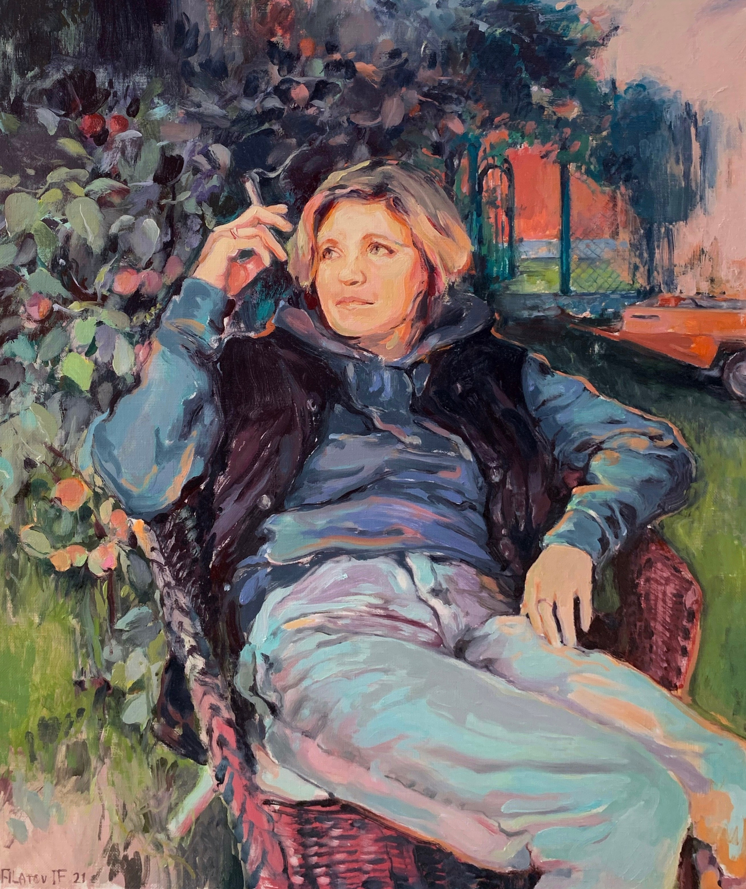 PORTRAITS. Visual artist Ilia Filatov