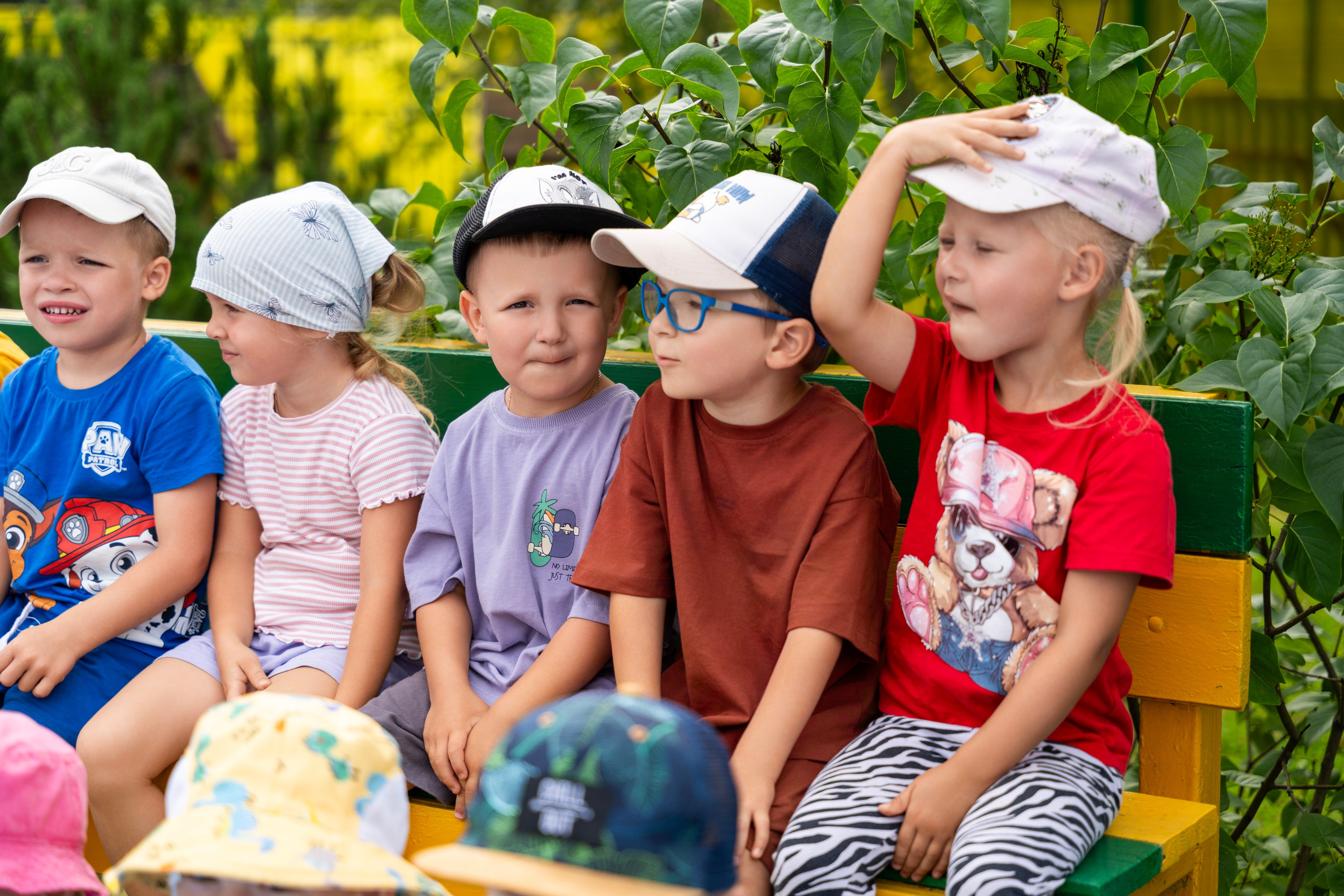 Игры на свежем воздухе. Фотограф Юлия Попова