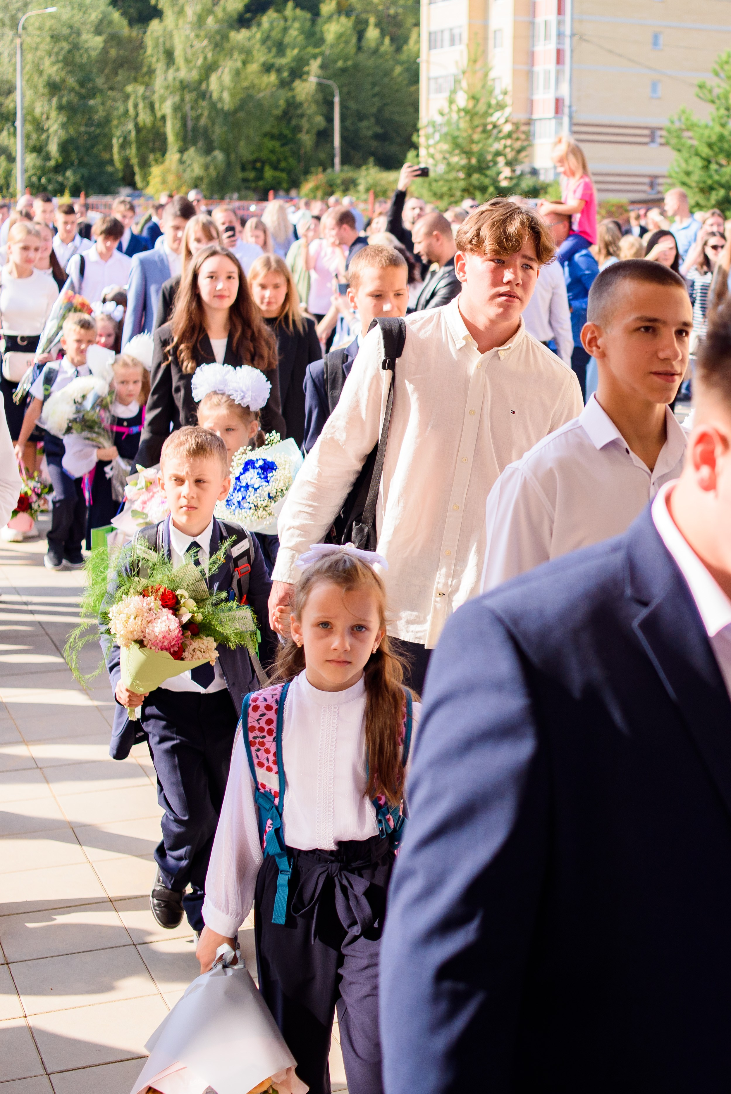 1-е сентября 2023. Фотограф Юлия Попова