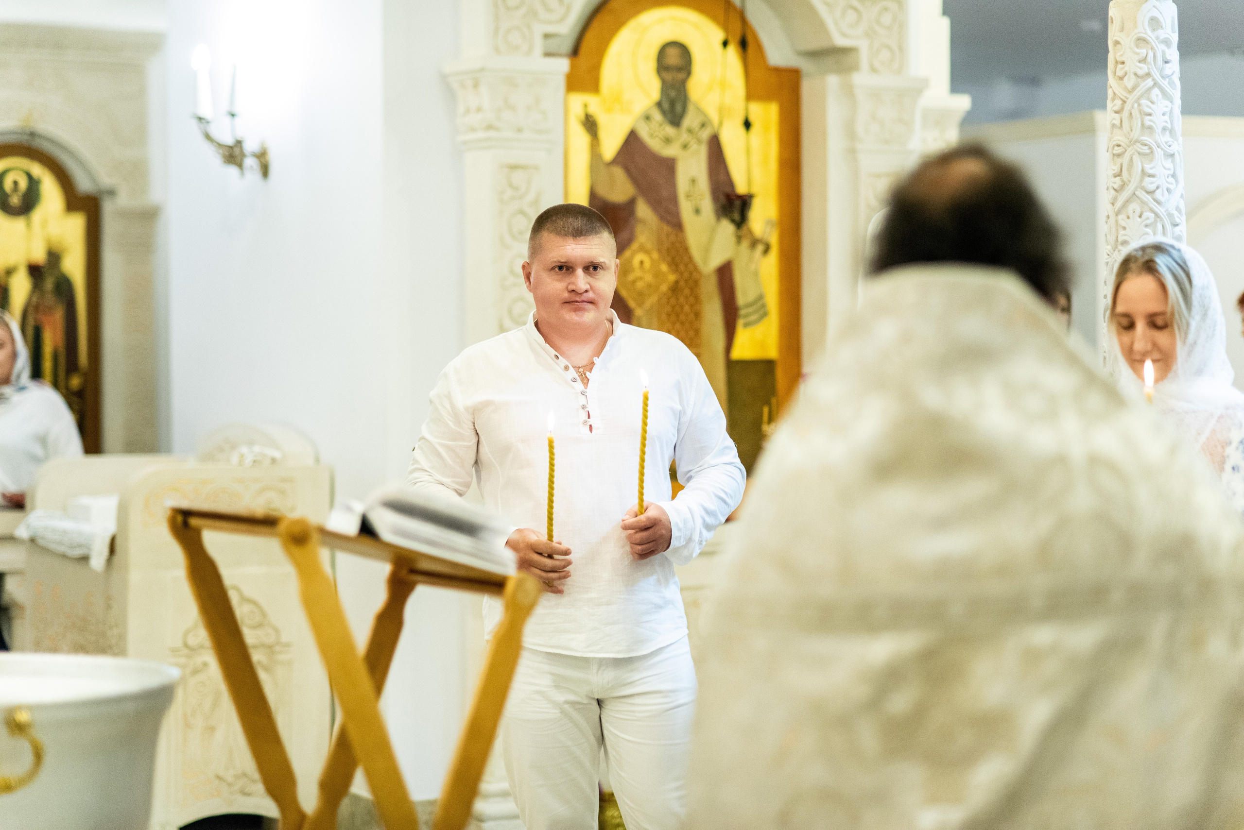 Крещении Ксении. Фотограф Юлия Попова