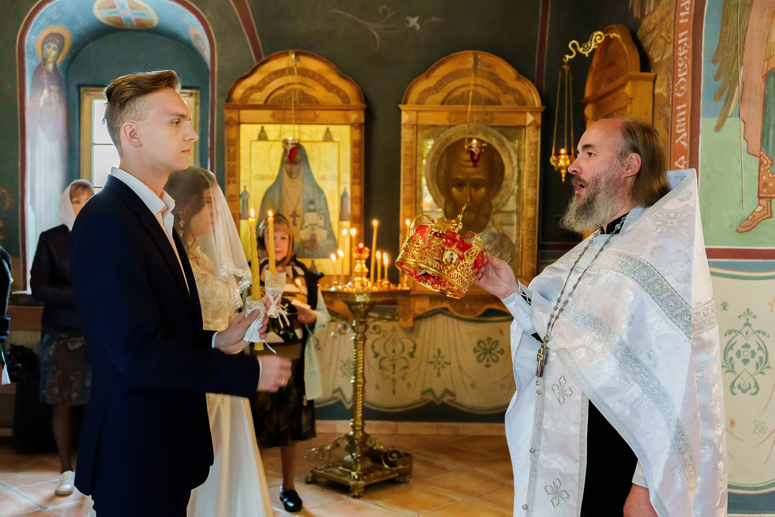 Венчание. Фотограф Юлия Попова