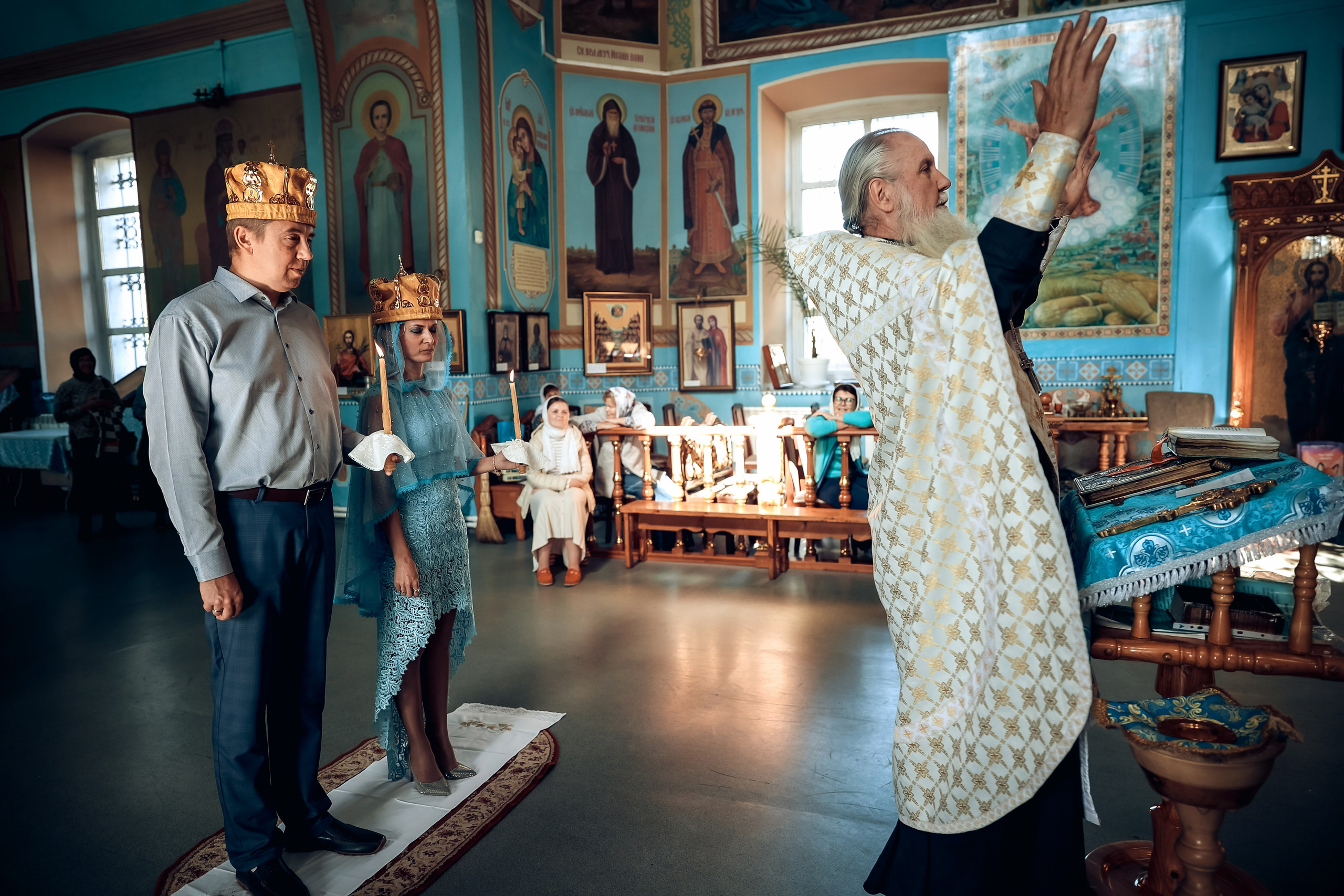 Венчание в Церкови Благовещения Пресвятой Богородицы Школьная ул., 21, село Крутые Хутора. Фотограф на крещение- венчание.Свадебный и семейный фотограф в Липецке Алена Данильченко