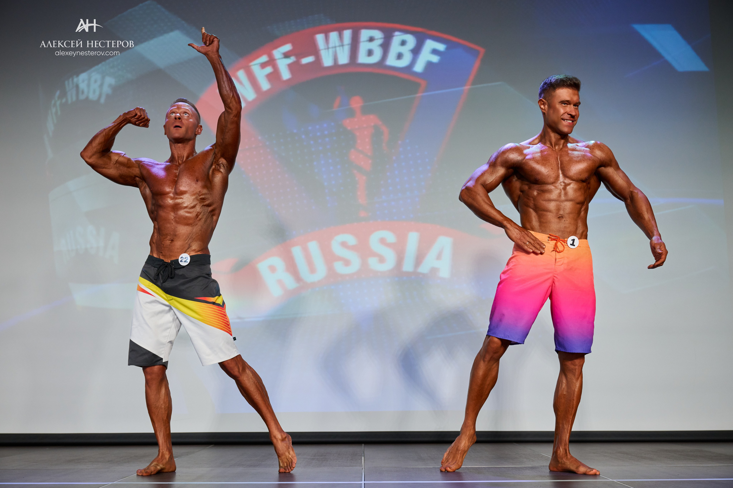 Фото с турнира «Прометей 2, WFF-WBBF Russia» 26 октября 2025. Спортивный фитнес фотограф Алексей Нестеров