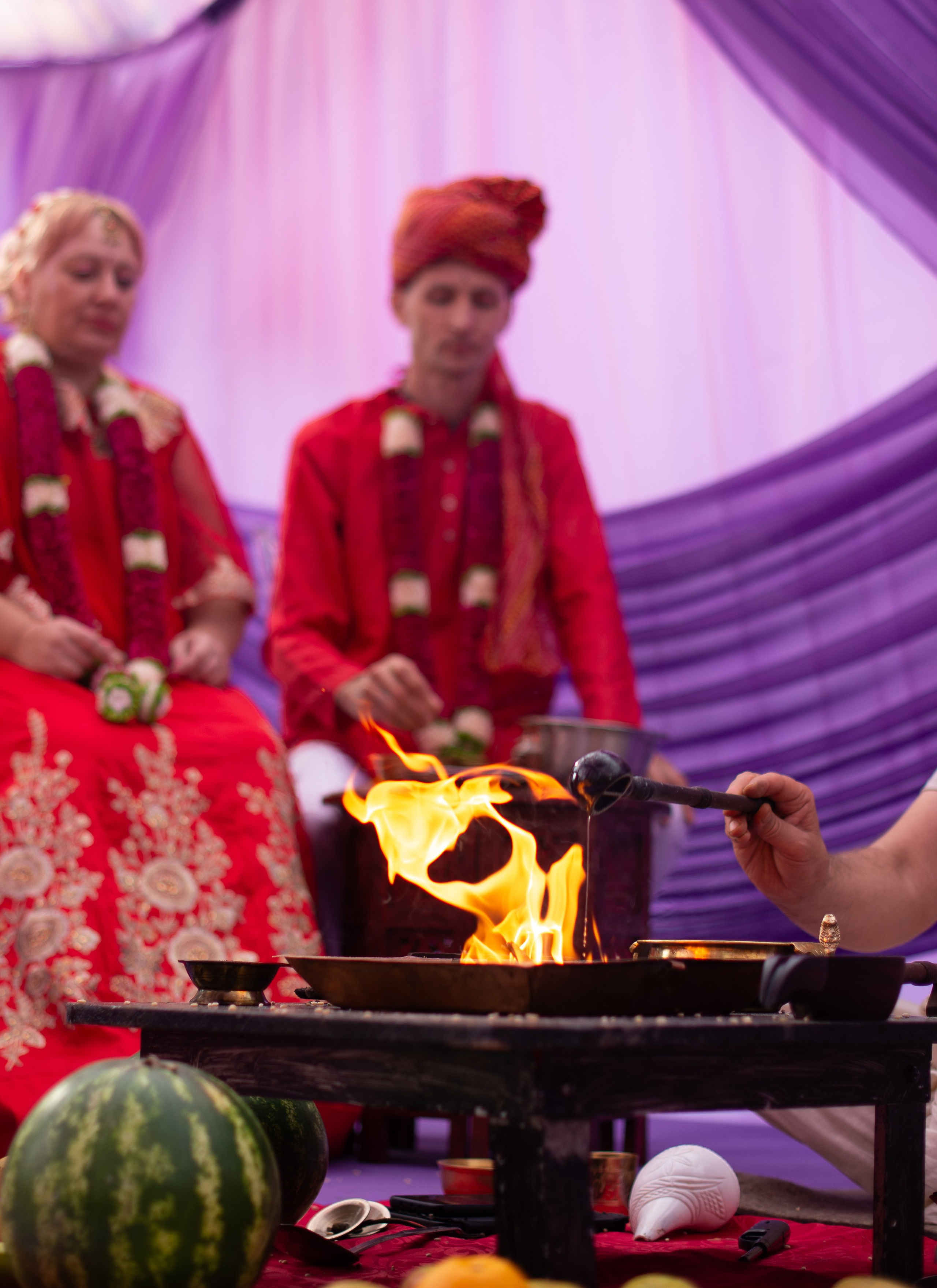 Свадьба в ведической традиции на фестивале День Индии 2025. Victoria Radjevna Репортажный Фотограф — Видеограф Москва • Санкт-Петербург