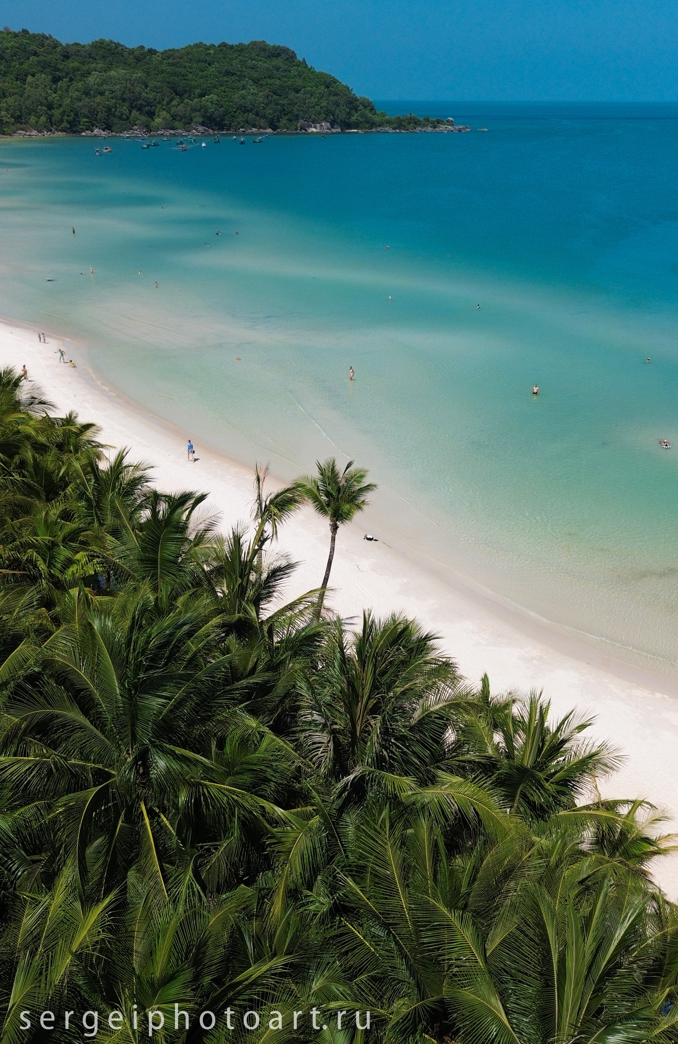 Съемка с дрона. Фотограф Сергей Кишкель Дананг Нячанг Фукуок