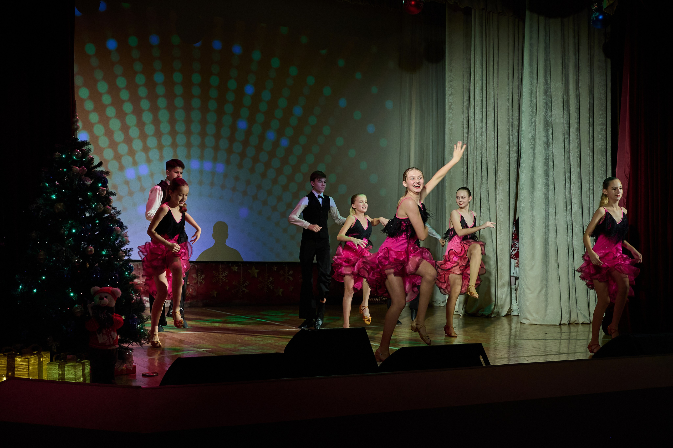 Новогодний концерт. Жизнь курорта Кабардинка в фотографиях