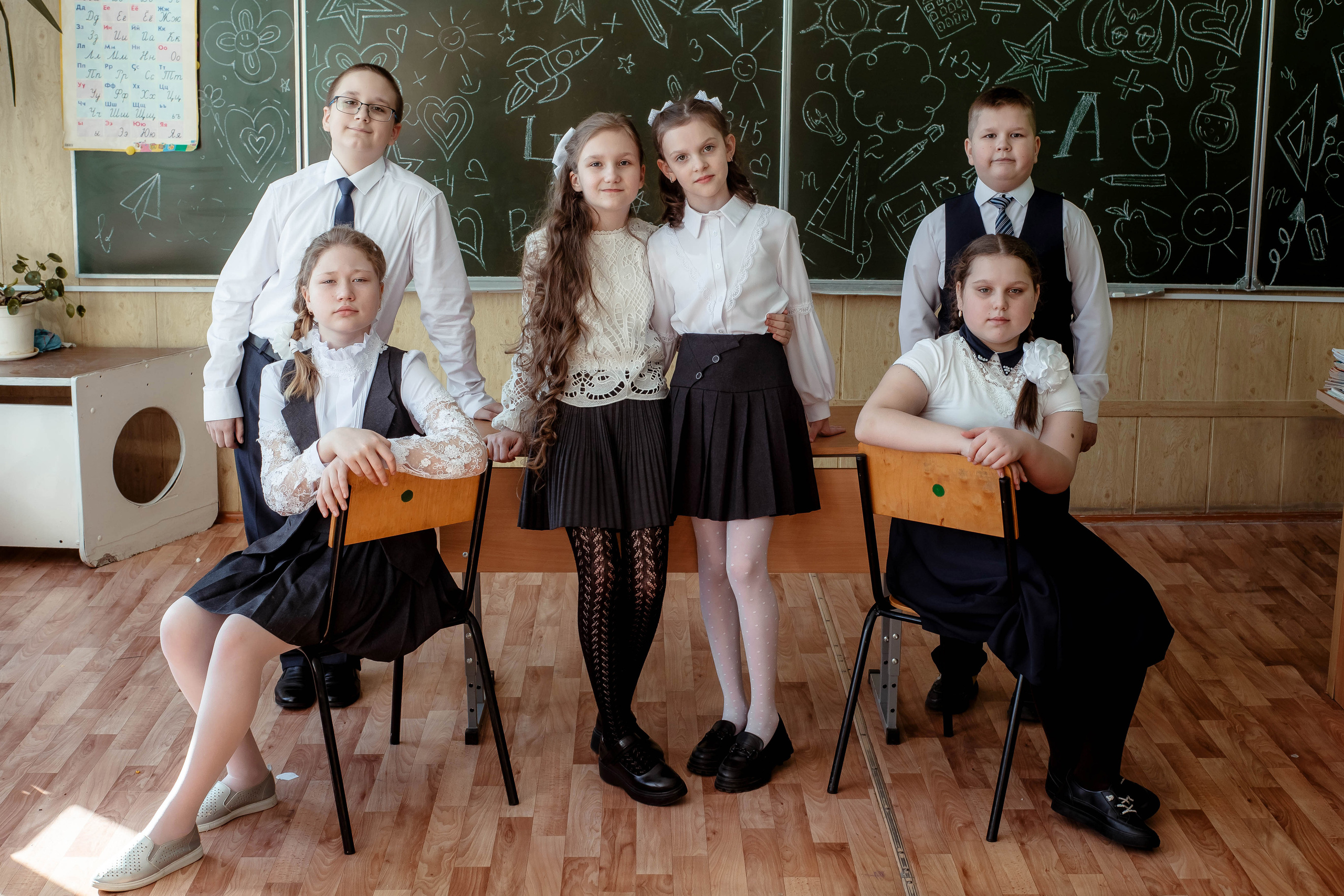 Ивотская школа 4 Класс. Свадебный и портретный фотограф Брянск, Дятьково