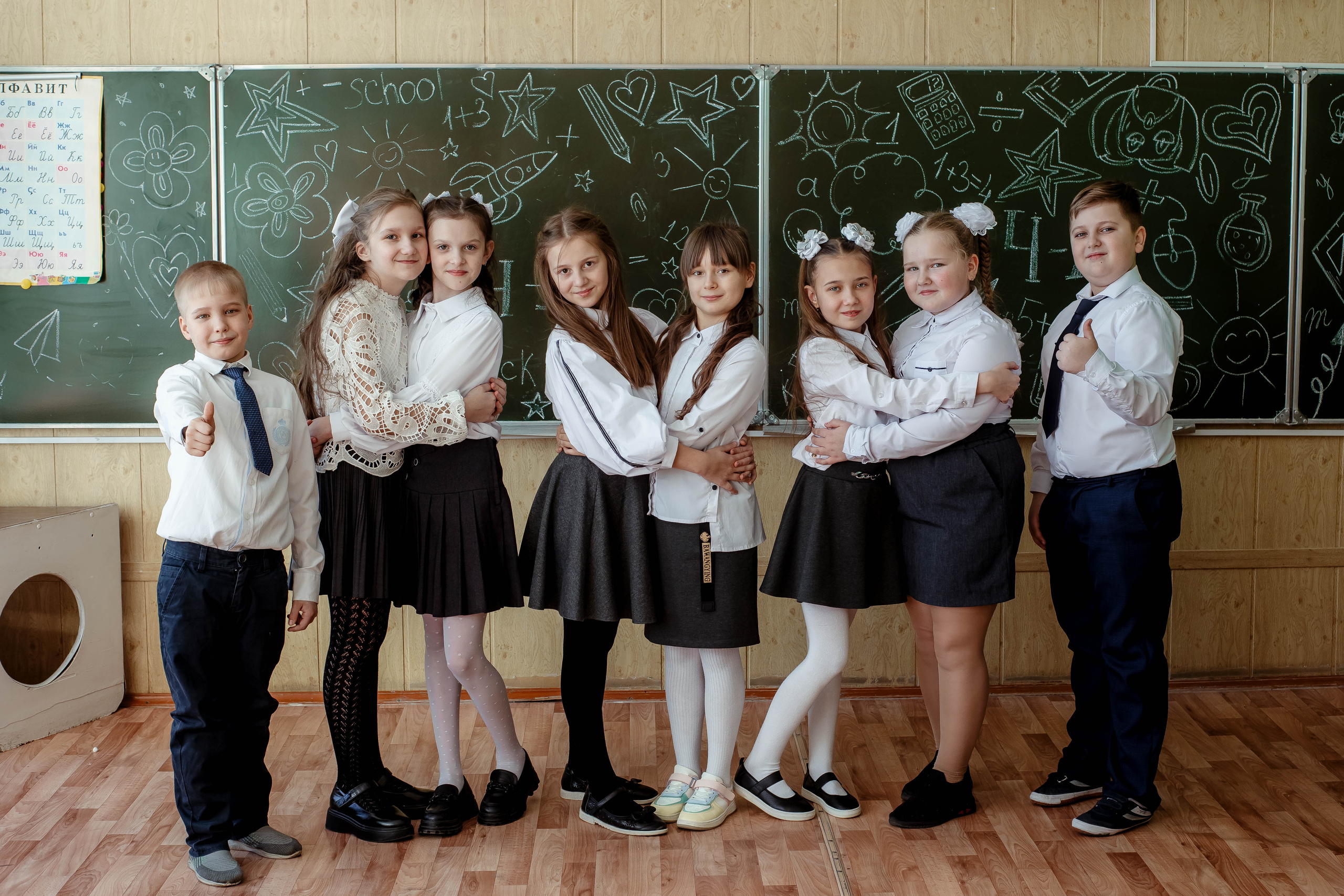 Ивотская школа 4 Класс. Свадебный и портретный фотограф Брянск, Дятьково