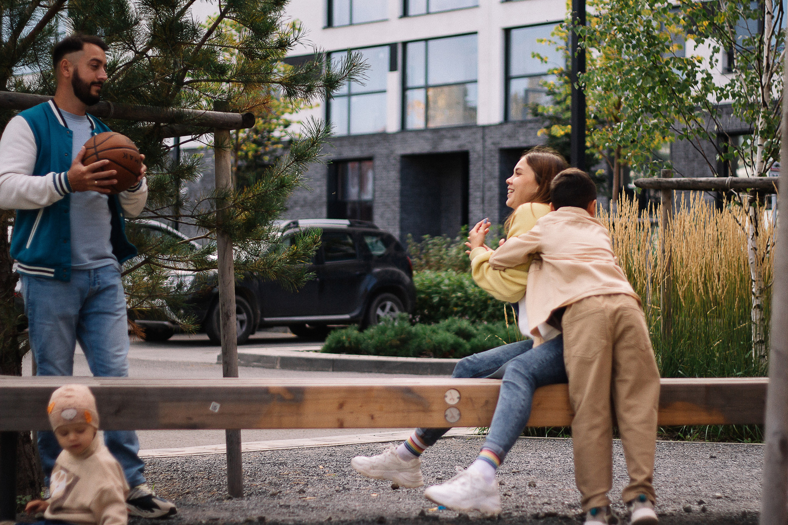 Семейная прогулка в Михайловском парке. Семейный фотограф в Томске Максимова Екатерина