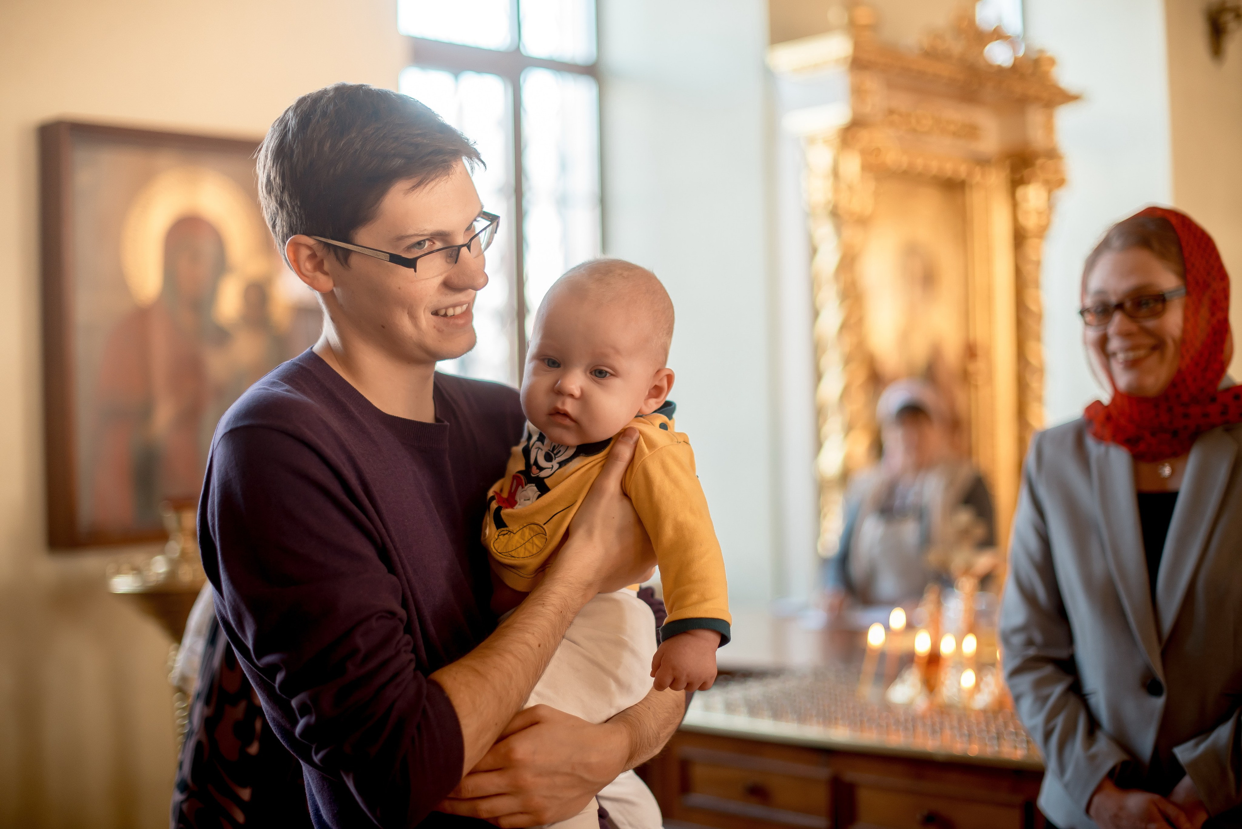 Крещение Максима. Фотограф Мария Стрелкова