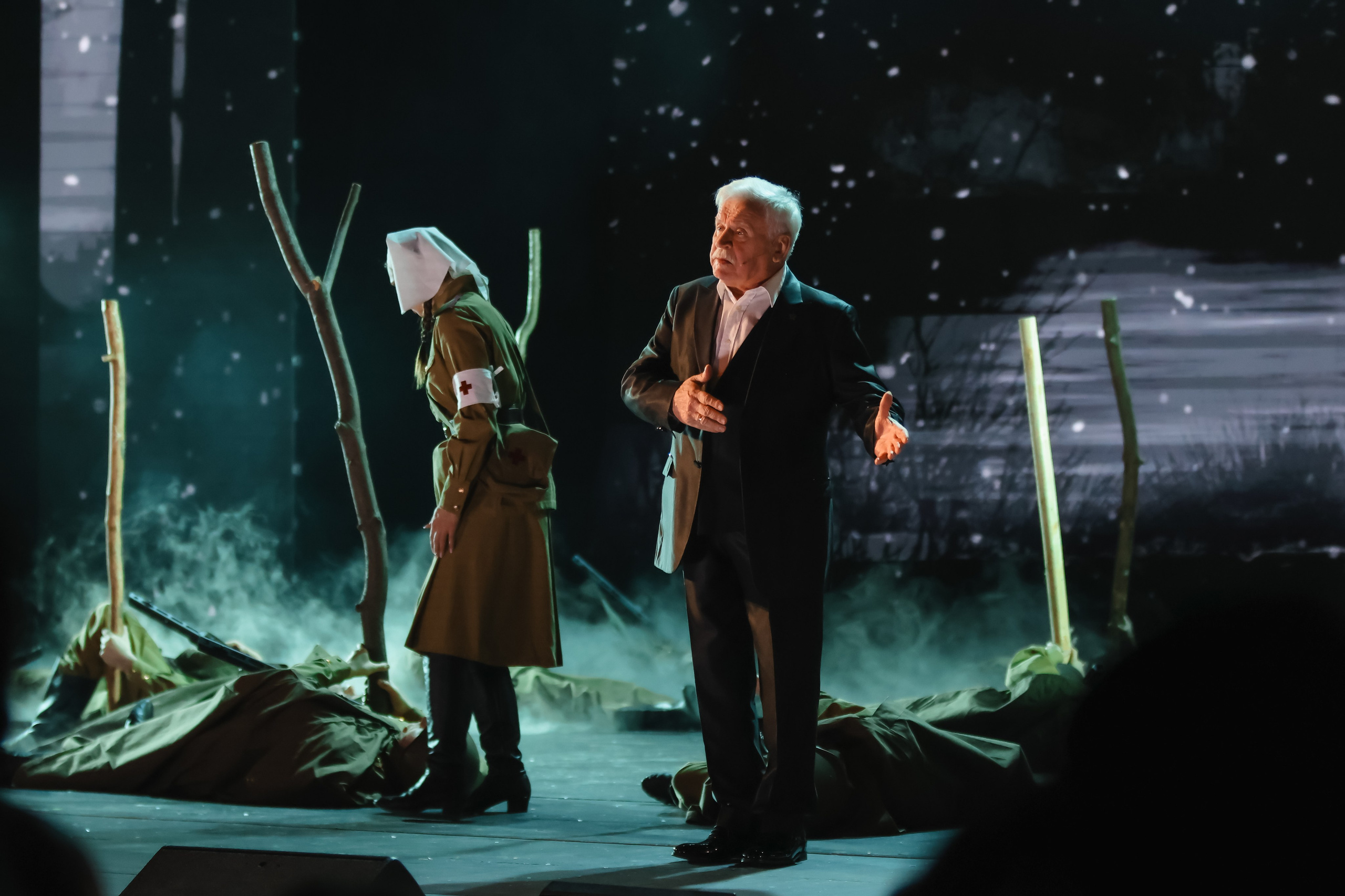 Василий Теркин, театр «Русская песня». Фотограф Ольга Махалова — Санкт-Петербург, Москва, Нижний Новгород