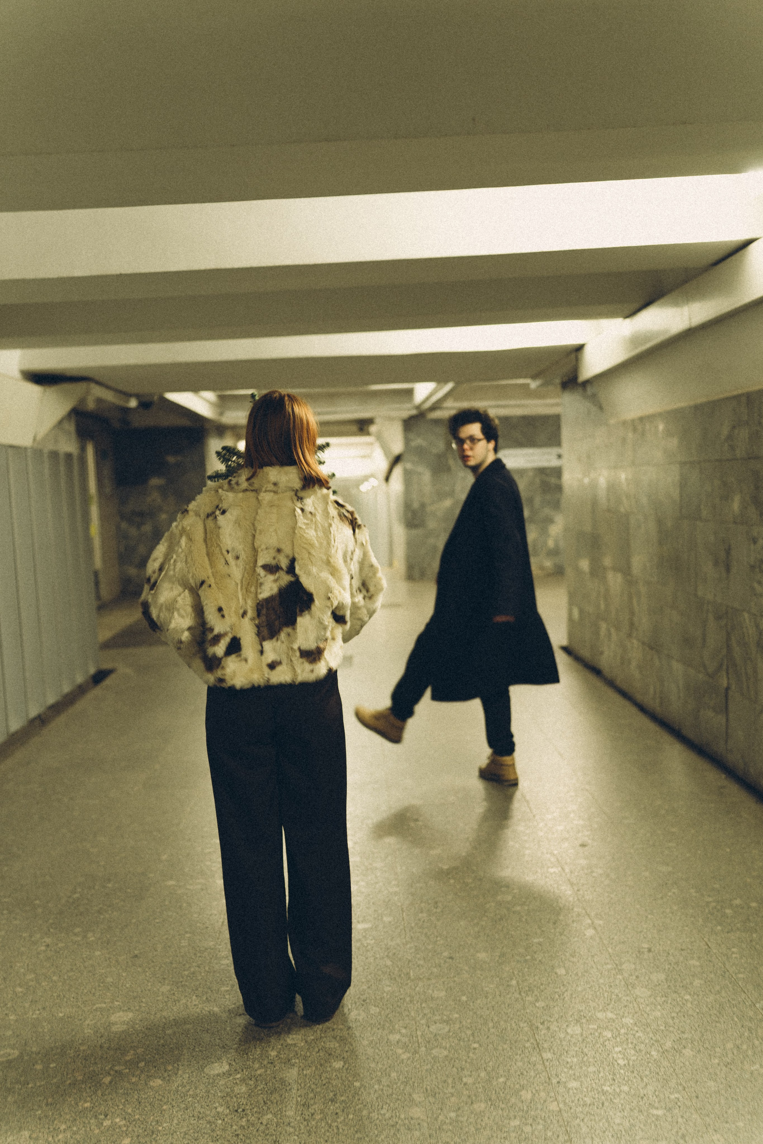 НОВОГОДНЯЯ ФОТОСЕСИИЯ ПАРЫ В МЕТРО ЛЮБОВЬ. Профессиональный фотограф, Санкт-Петербург — Виктория Богомолова