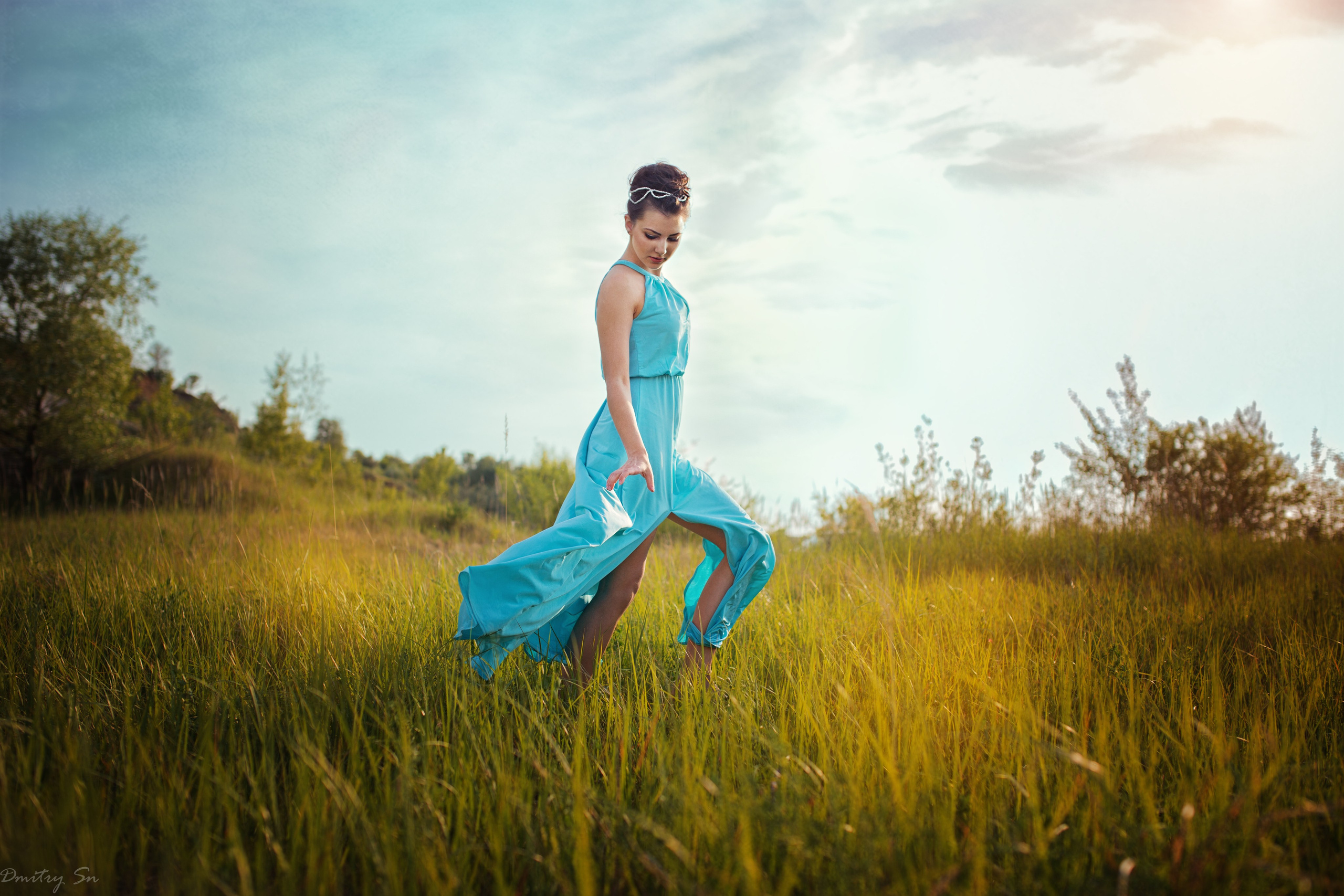 Фотосет с Кристиной на природе в Белом Колодце в формате для «себя»