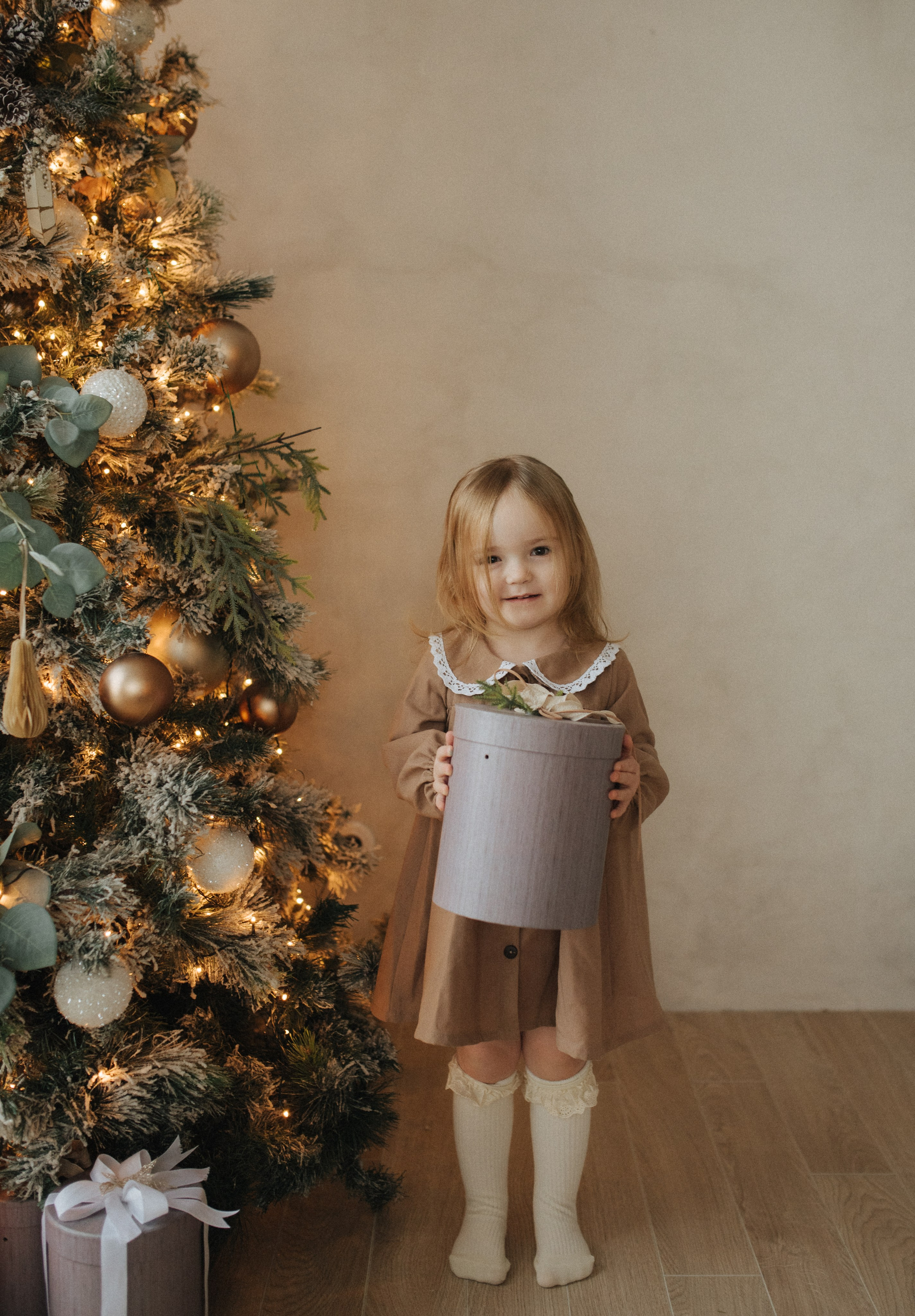Новогодняя в студии. Фотограф в Санкт-Петребурге и в Великих Луках Волченкова Екатерина