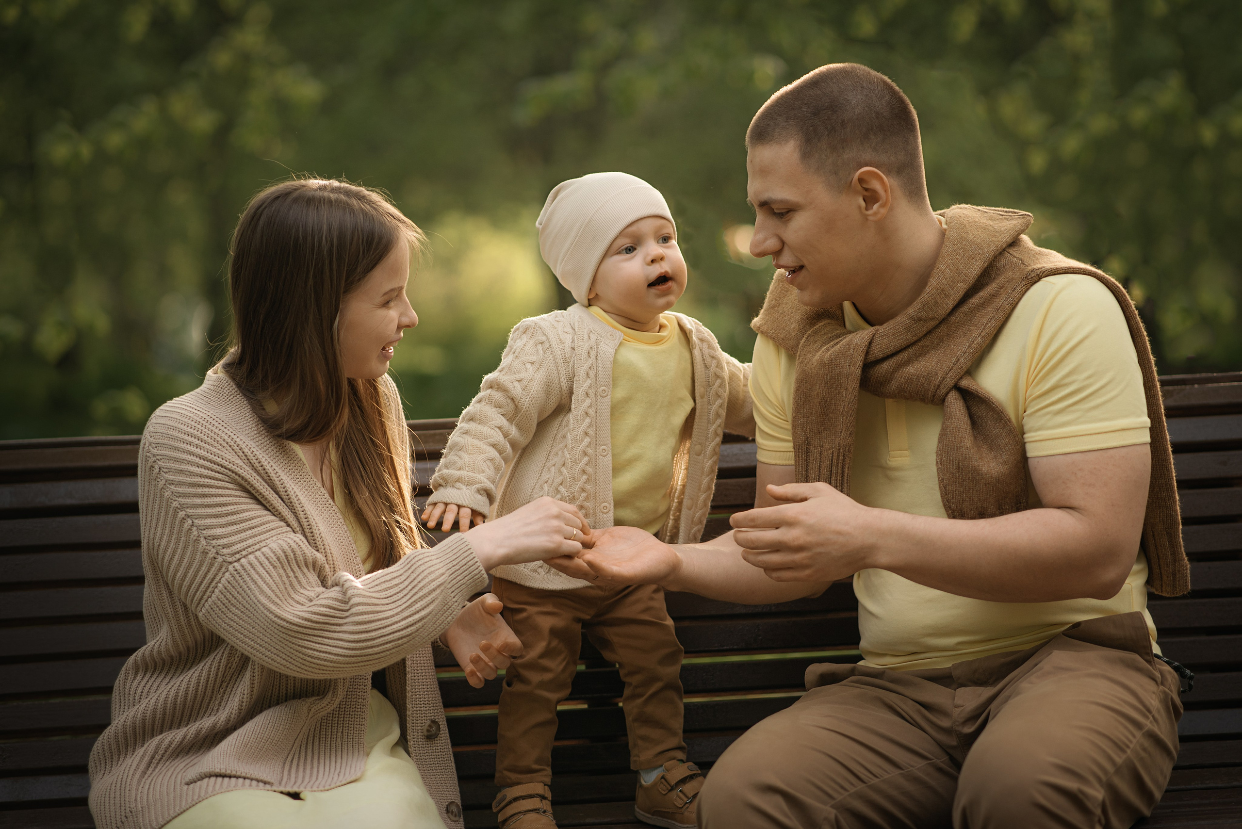 Семейная фотосессия на природе. Душевная фотография от сердца к сердцу Марина Жиделева фотограф Москва