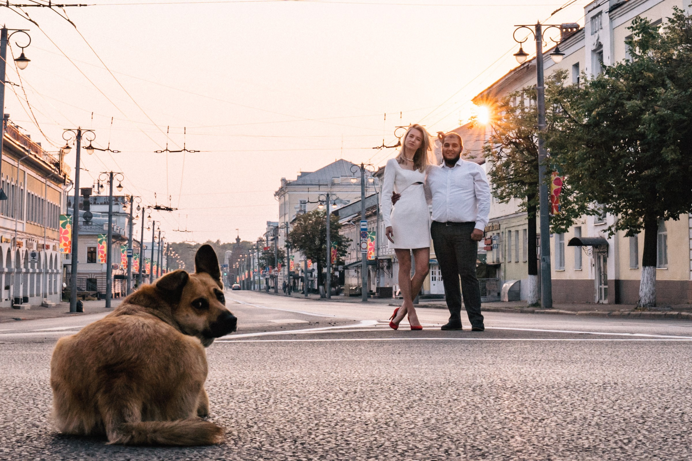 На рассвете в городе. Фотохудожник Гордеева Анна г. Владимир