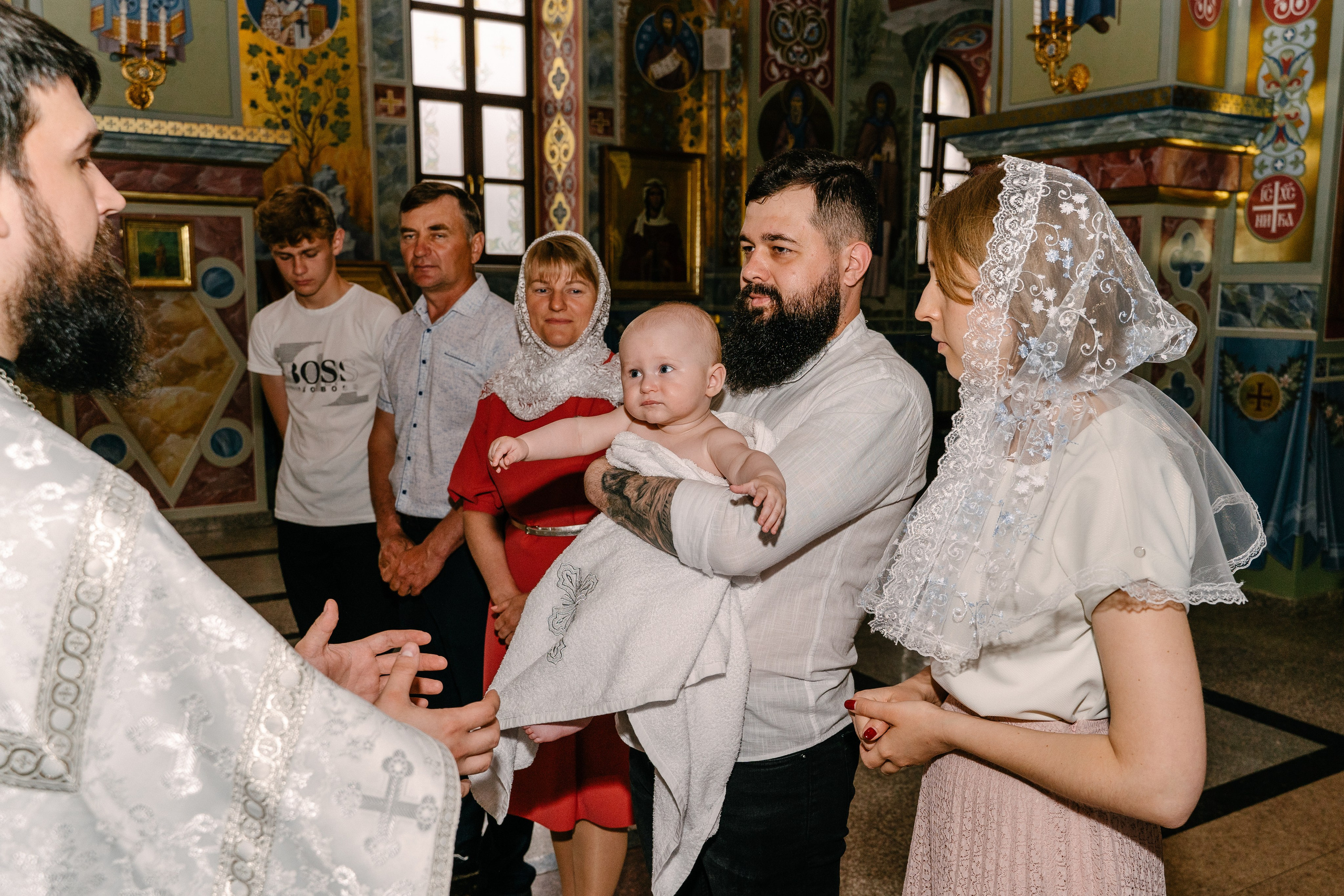 Крещение Федора. Свадебный фотограф Юлия Копылова