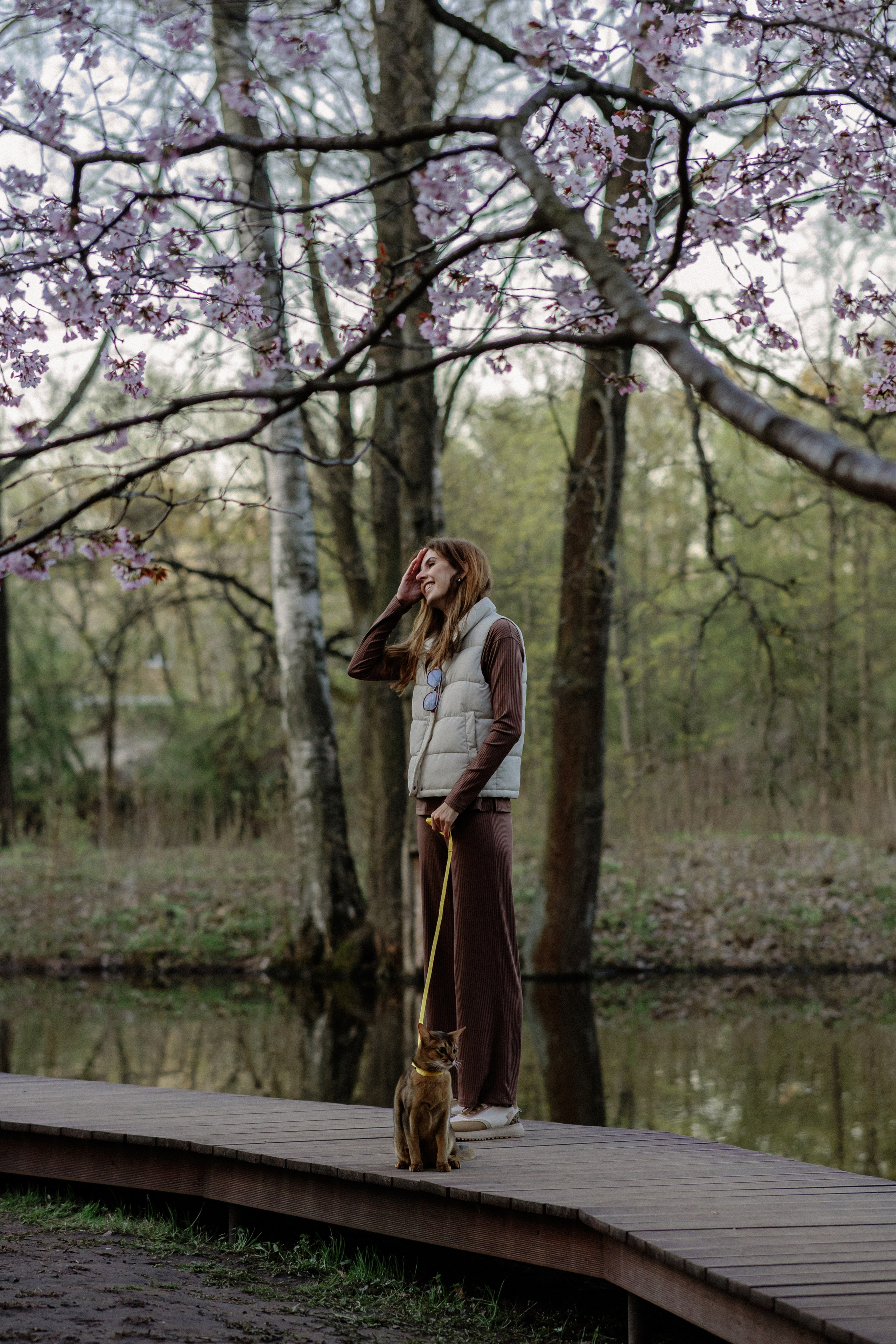 Екатерина и Персик. Фотограф в Санкт-Петербурге Алёна Губинская