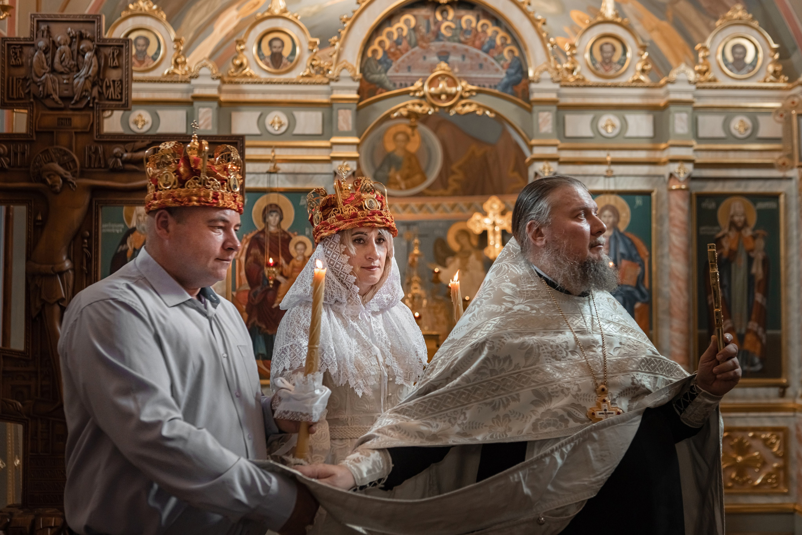 Таинство Венчания Елены и Александра. Фотограф на крестины