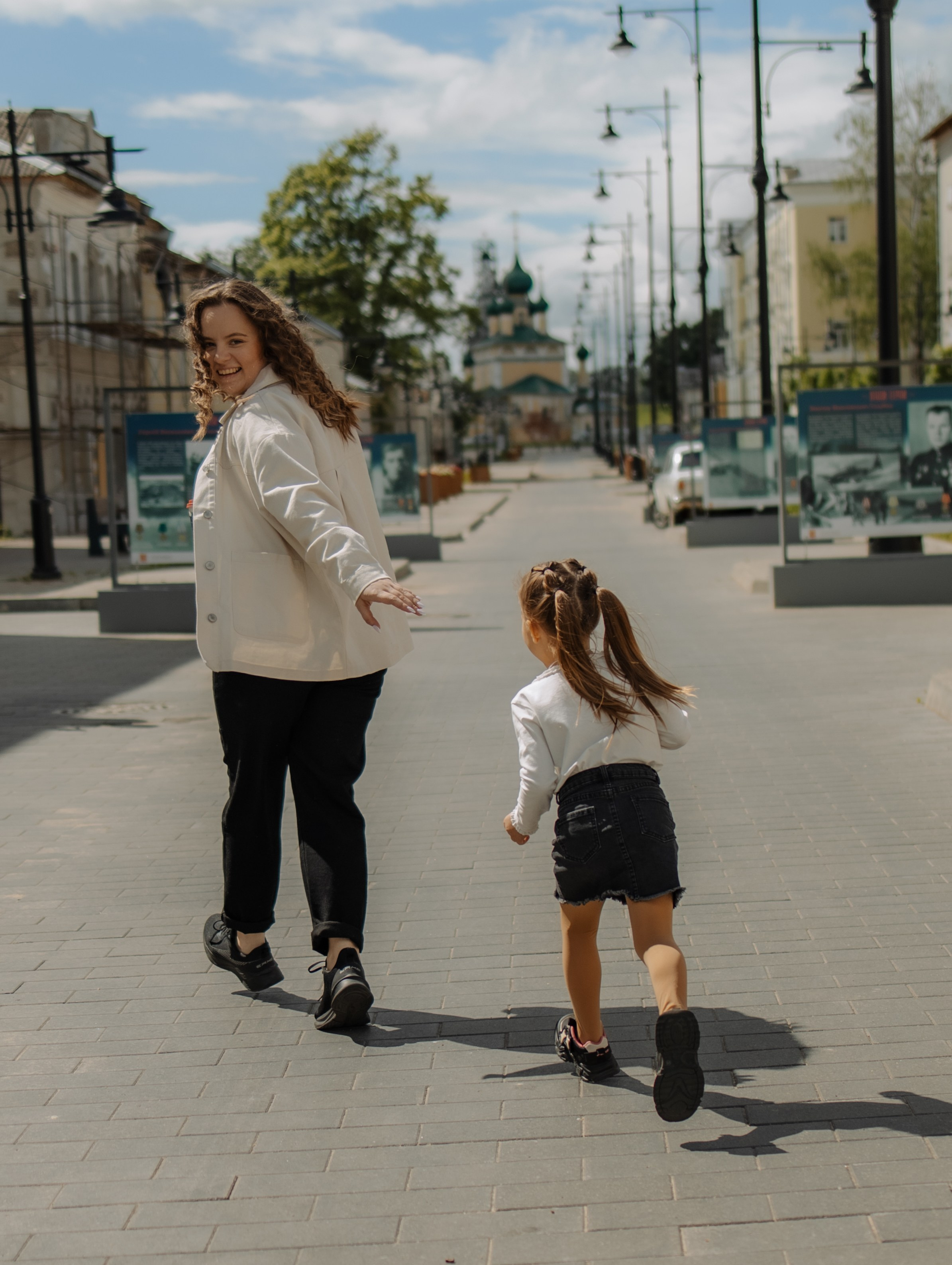 Городская семейная прогулка. Фотограф Углич и Ярославль Ольга Тятюшкина