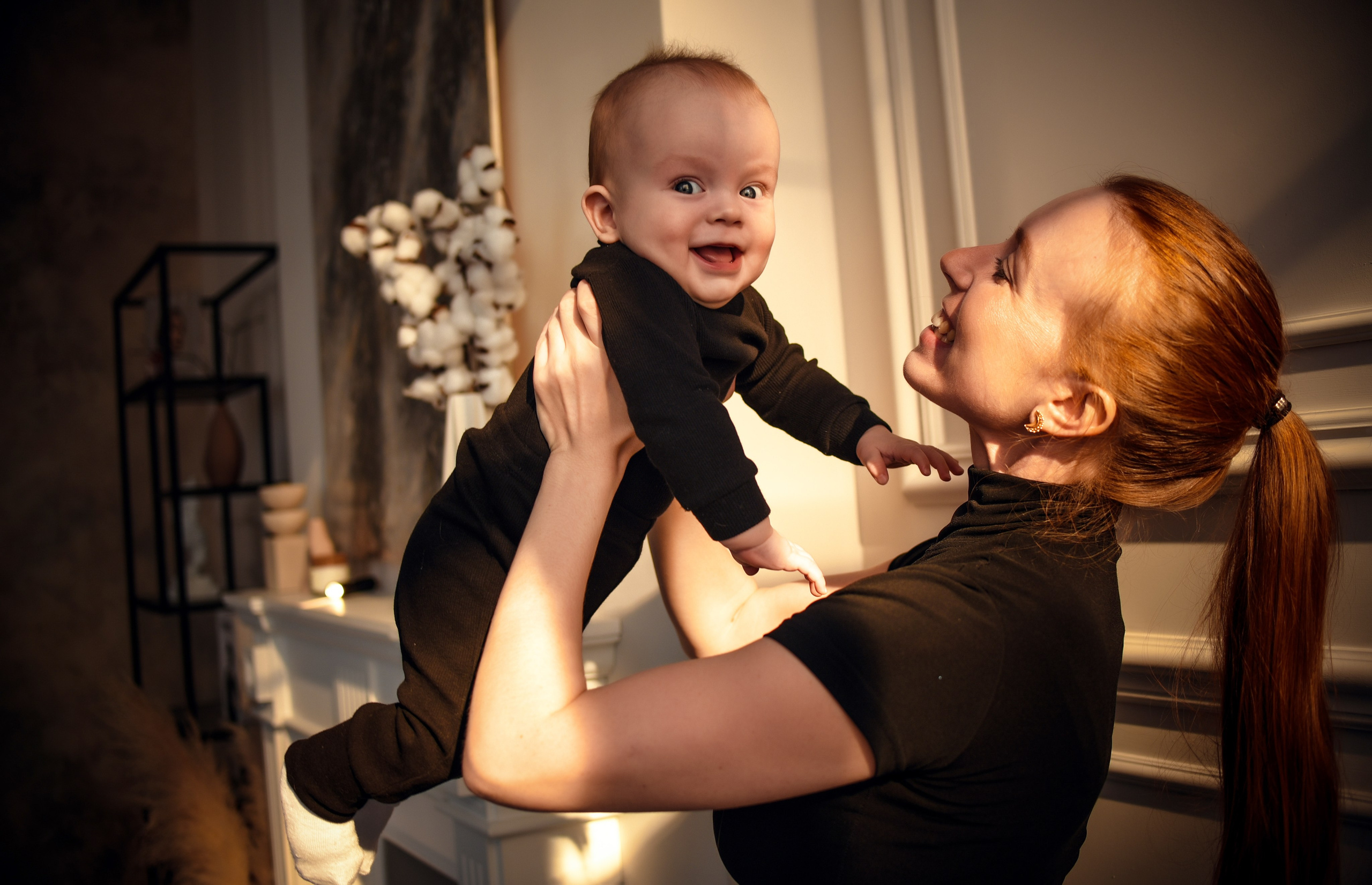 Семейная студийная фотосессия 3. Свадебный, семейный, детский, контент фотограф в Омске Максим Ильин