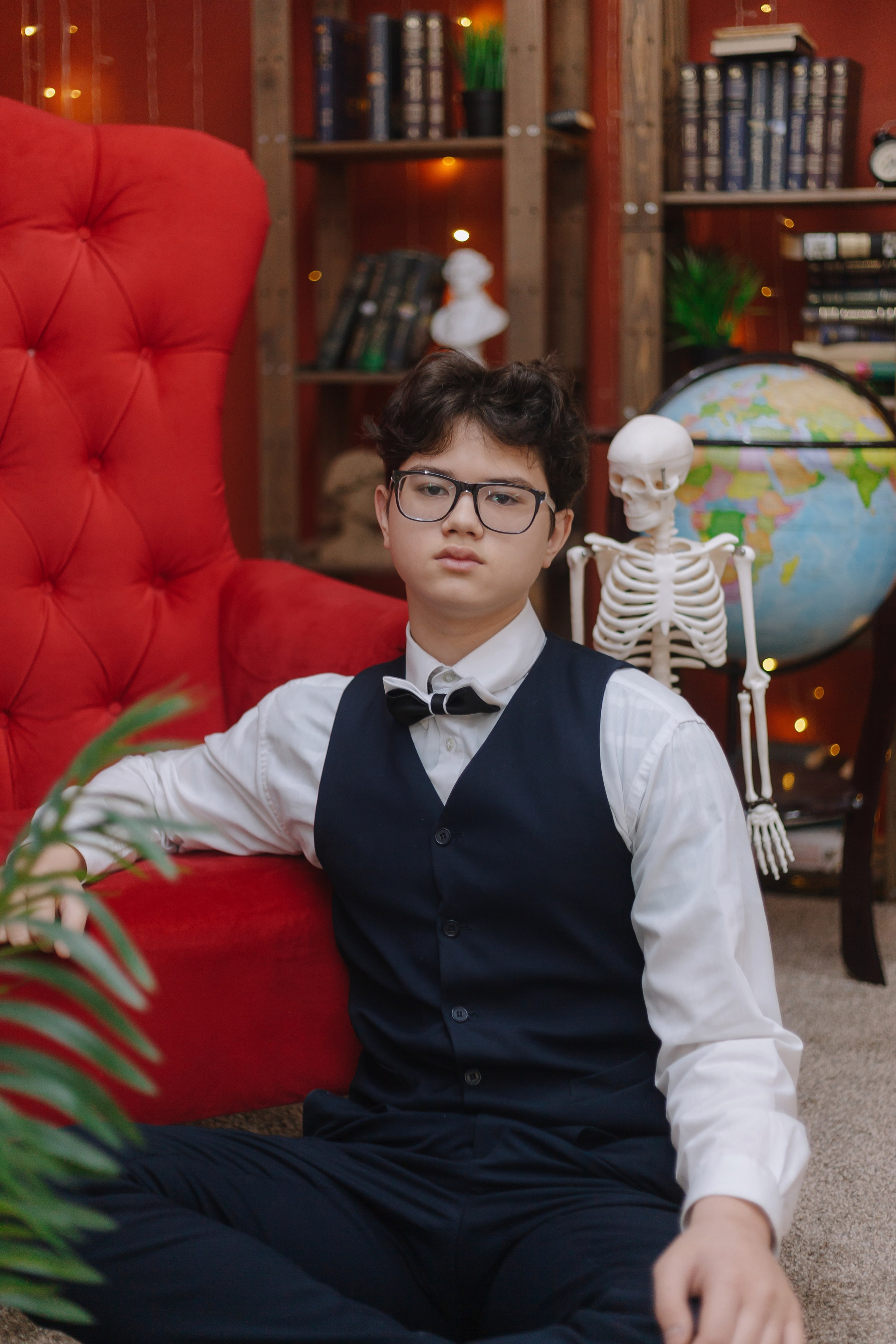 Школьники в студии. Фотограф Бурятия. Печать фотокниг