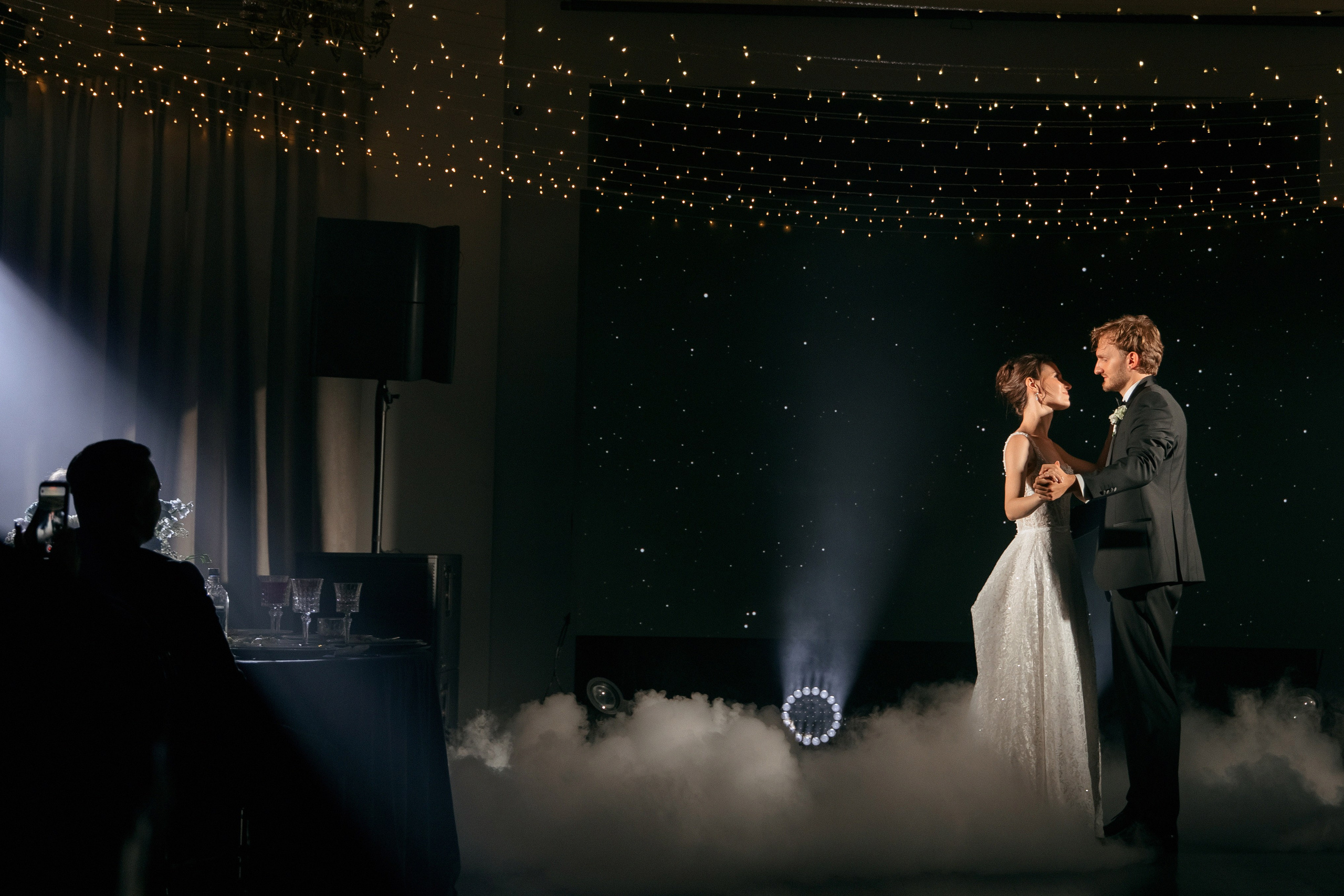 Свадебный ужин в ресторане АРХИТЕКТОР. Свадебный фотограф Москва