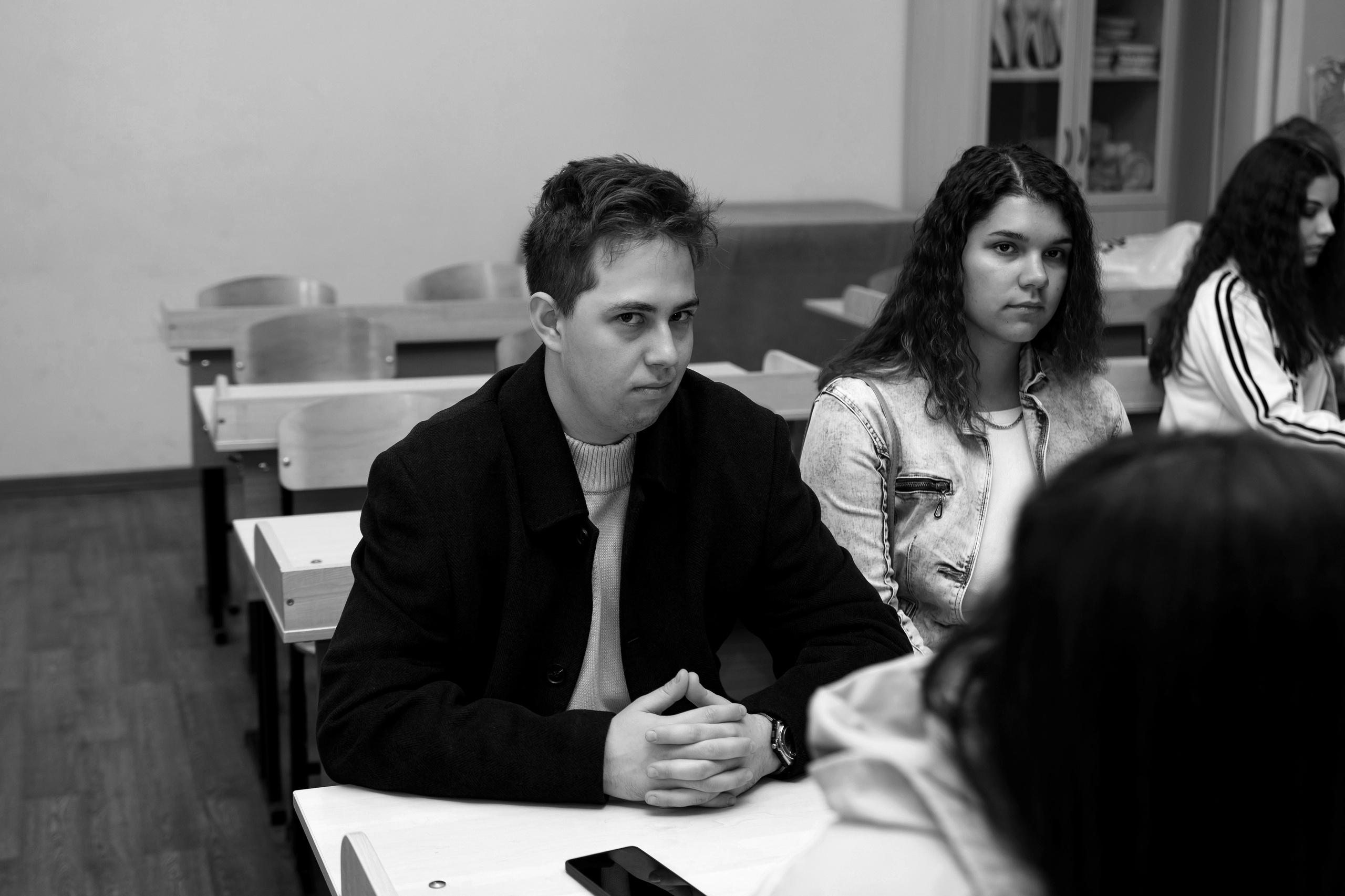 11 класс день не послушания в школе. Фотограф Любовь Корниенко, Примоский край