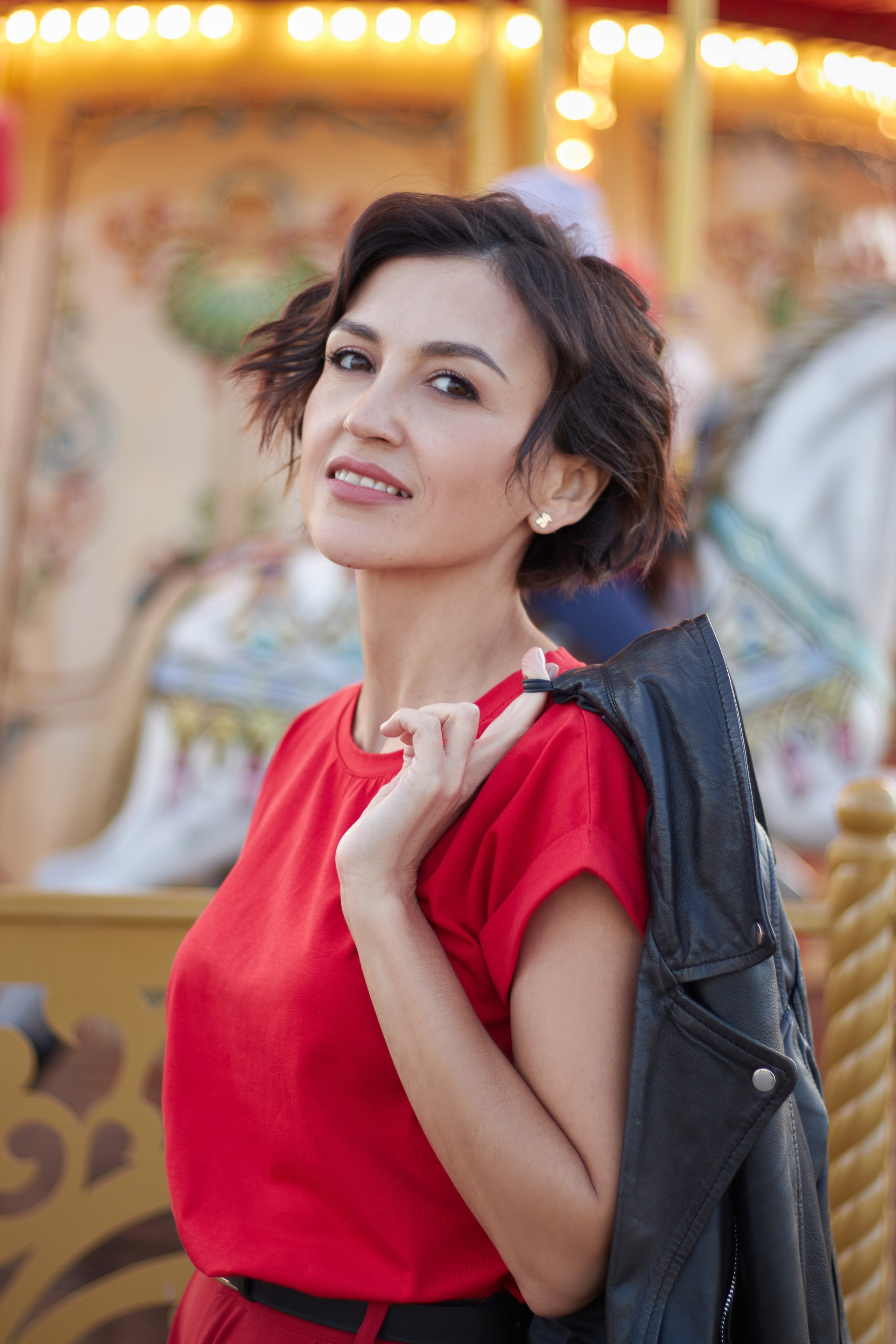 Фотосессия в парке аттракционов. Фотограф Москва Карпова Евгения