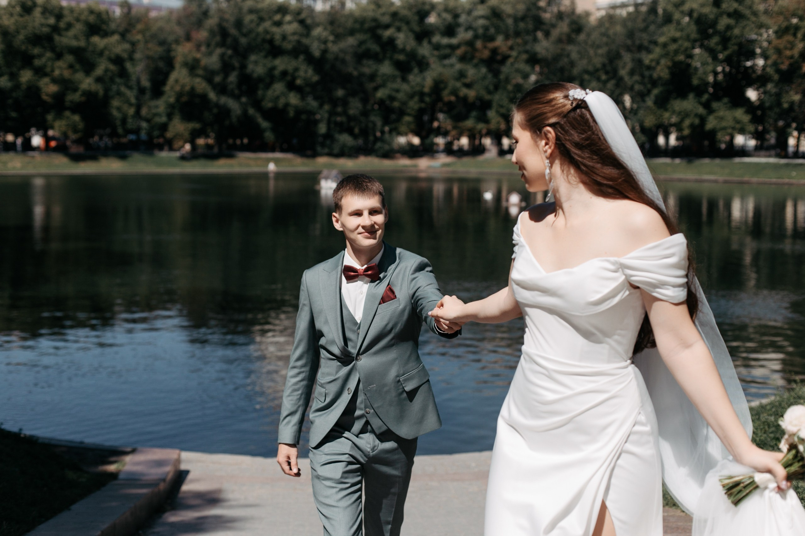 Александра и Илья. Свадебный фотограф в Москве Озерова Анастасия