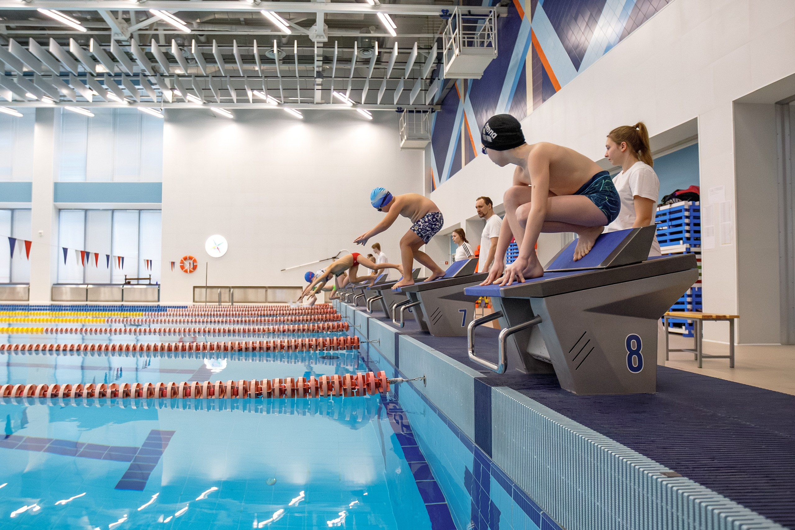 Фотосъемка съемка соревнований по плаванию