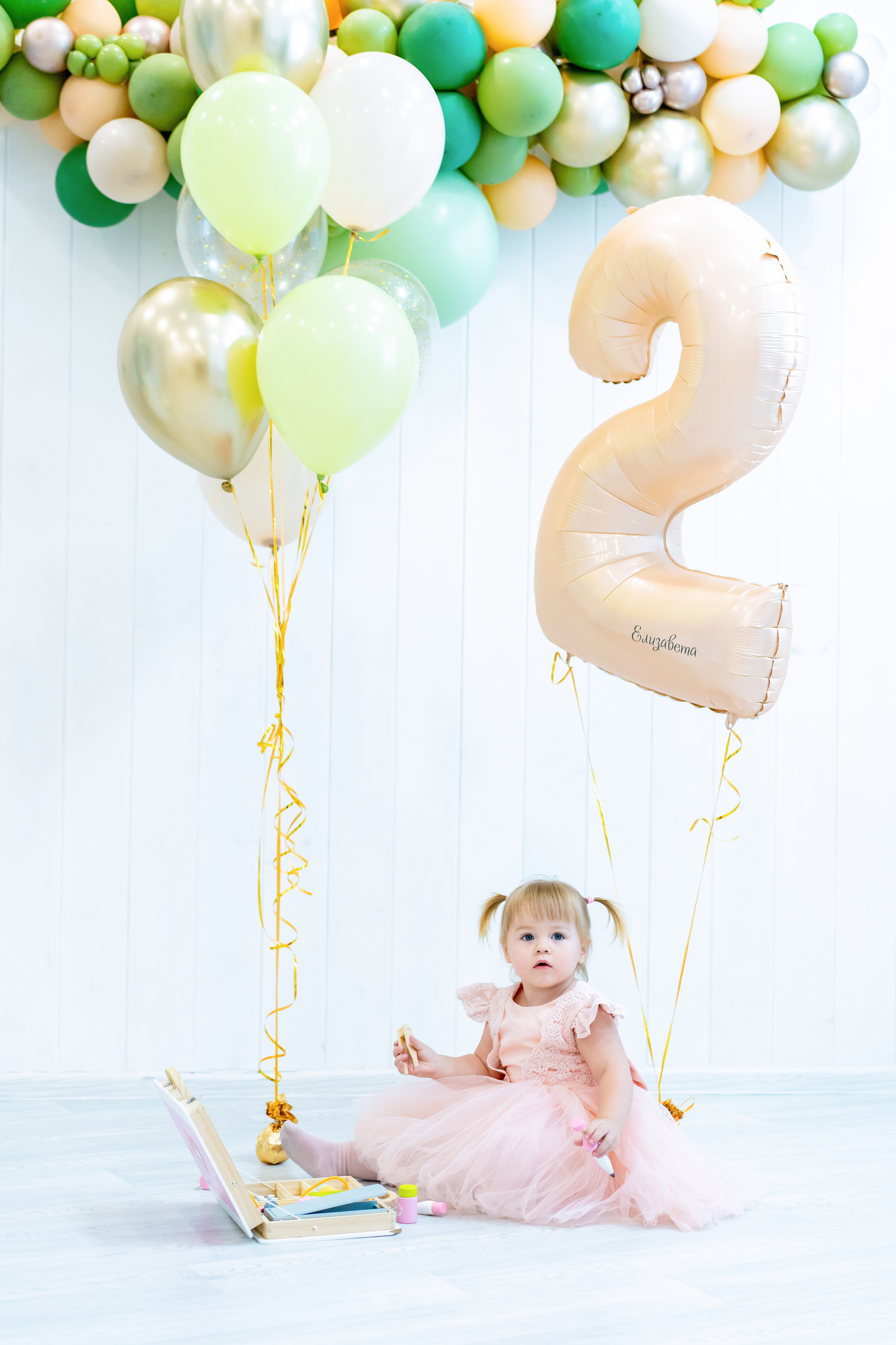 Два годика Елизавете. Фотограф Казакова Анастасия