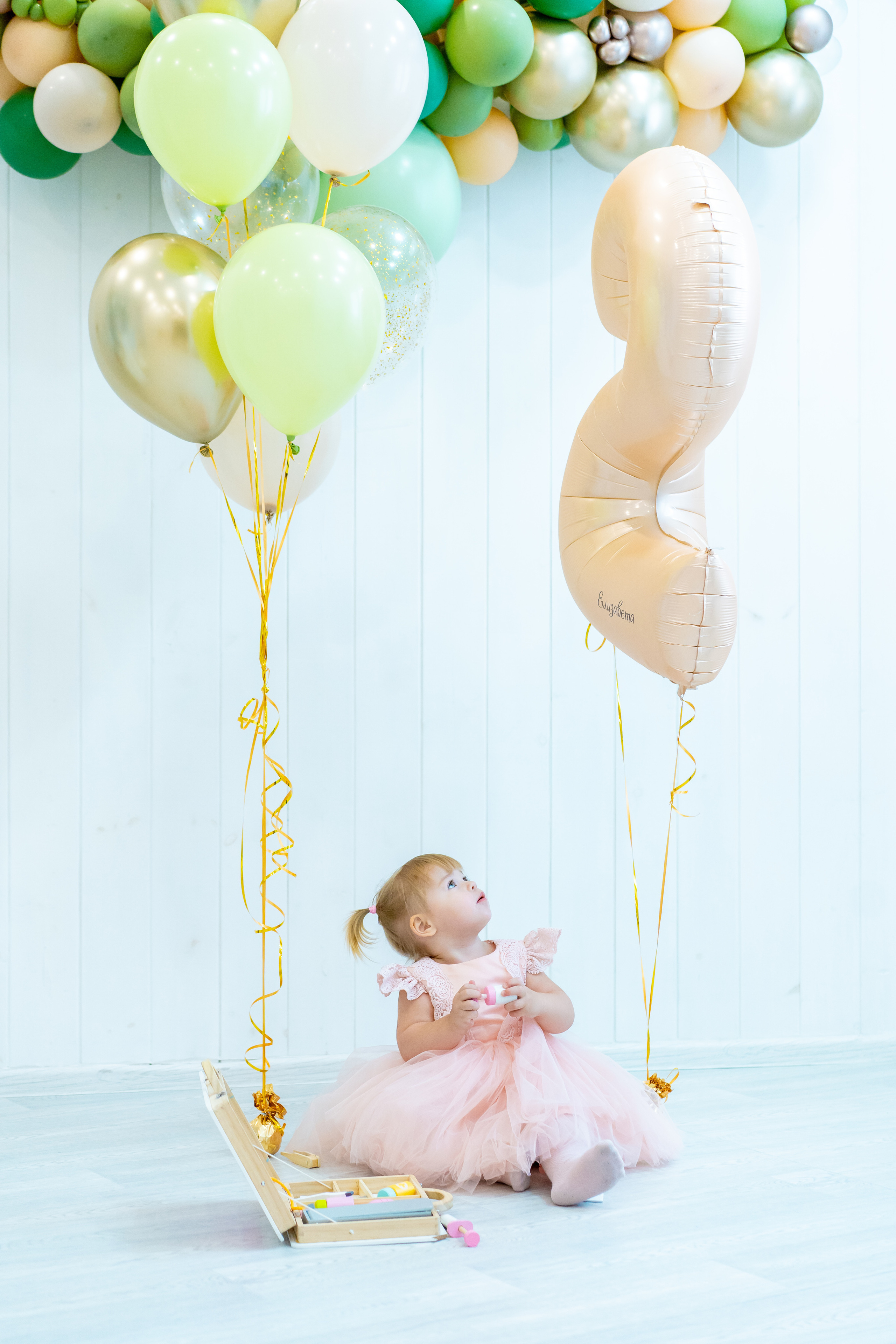 Два годика Елизавете. Фотограф Казакова Анастасия